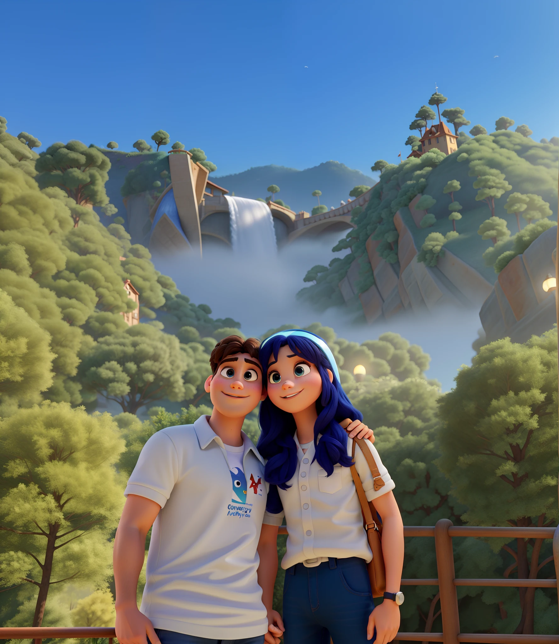 Converti questa foto in Disney pixar