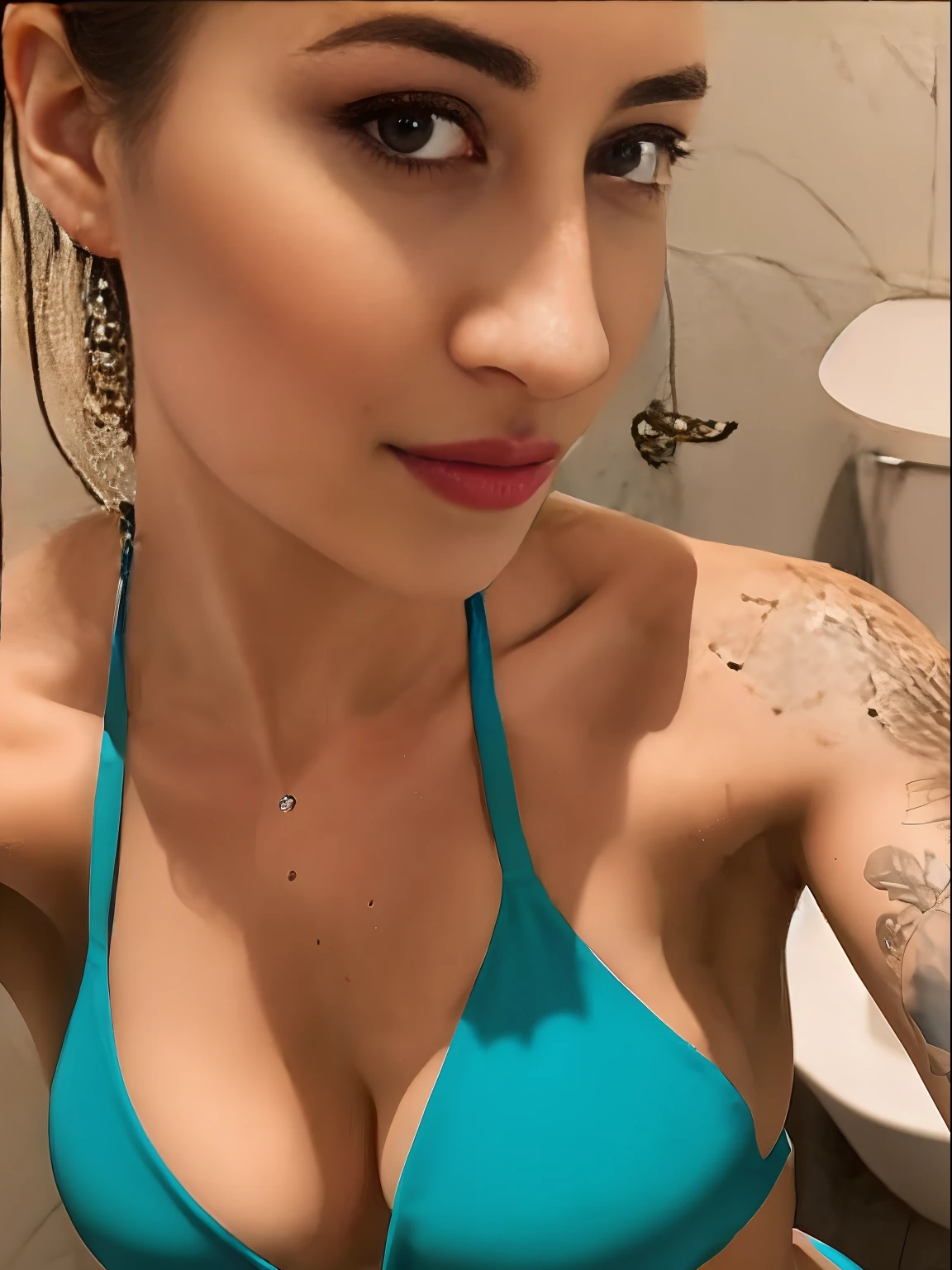 Completely naked