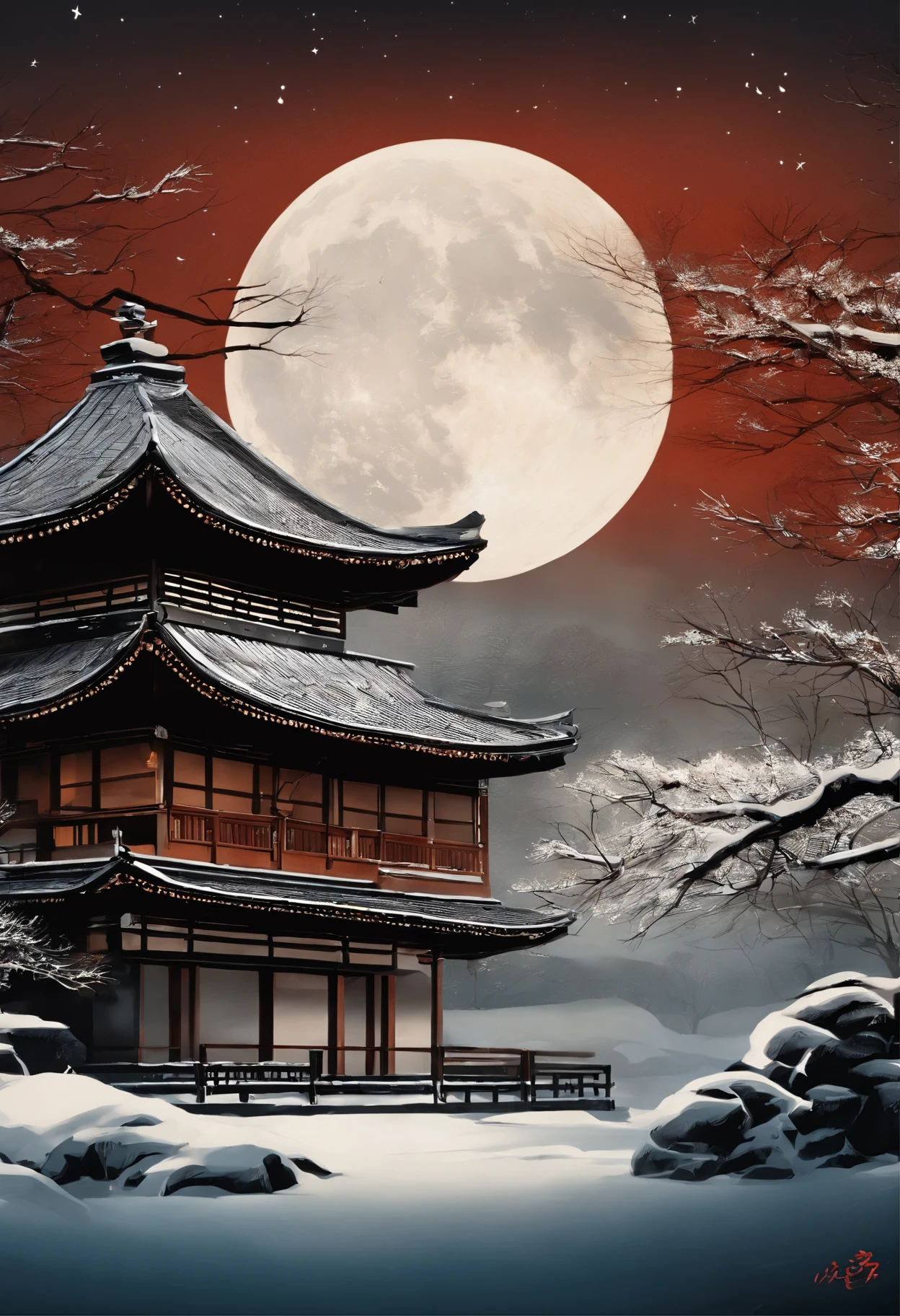 high-class　shodo　Winters　themoon　mistic