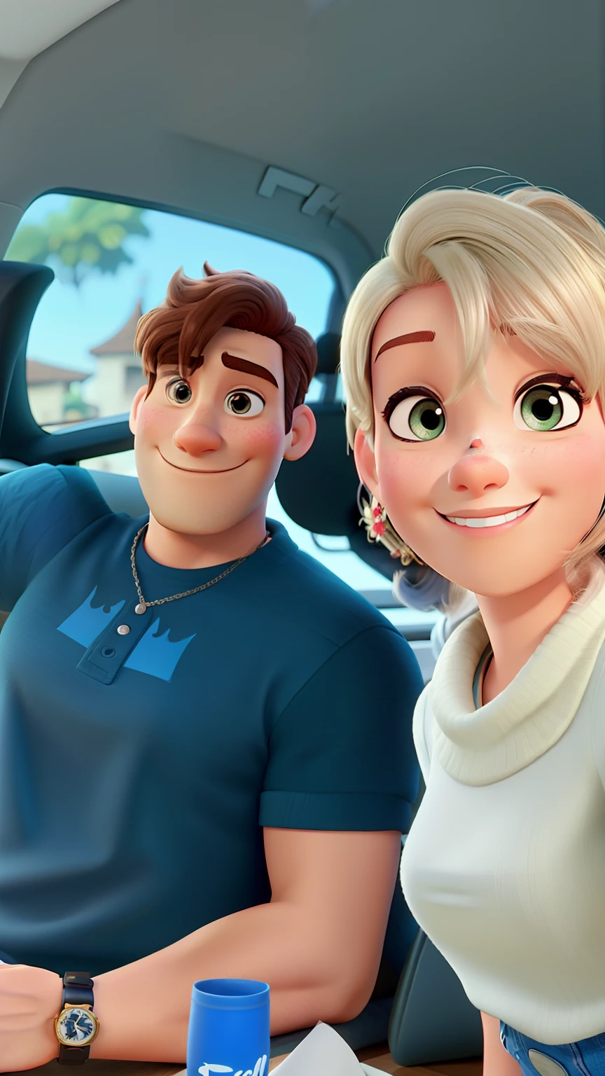 Mulher e homem estilo Disney pixar ,alta qualidade,melhor qualidade