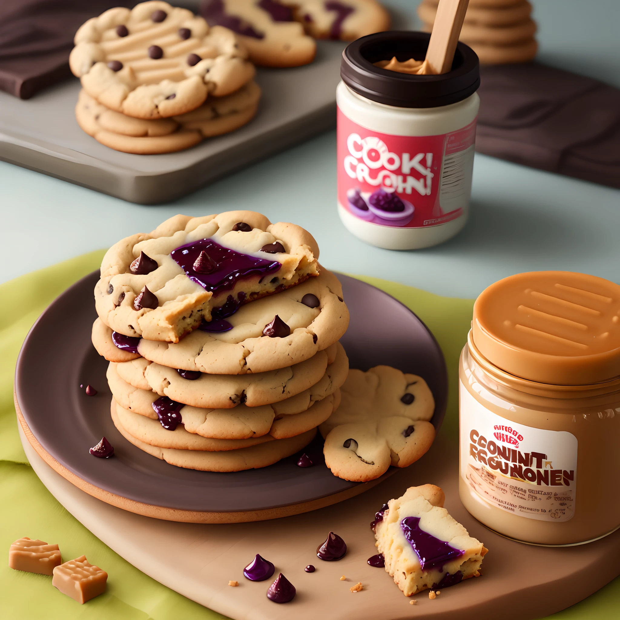 Cookie run peanut butter and jelly cookie