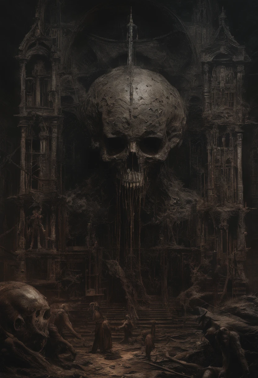Oil painting by Hieronim Bosch and jean-philip benjamin-constant: far shot blood dripping on the canvas huge giant old ancient demon with victorian steampunk odd machines , sinister by Greg Rutkowski, trending on artstation, sharp focus, studio photo, intricate details, highly detailed, by greg rutkowski, trending on artstation, sharp focus, studio photo, intricate details, highly detailed, by greg rutkowski, trending on artstation, sharp focus, studio photo, intricate details, highly detailed, by greg rutkowski, trending on artstation, sharp focus, studio photo, intricate details, highly detailed, by greg rutkowski, trending on artstation, sharp focus, studio photo, intricate details, highly detailed, by greg rutkowski