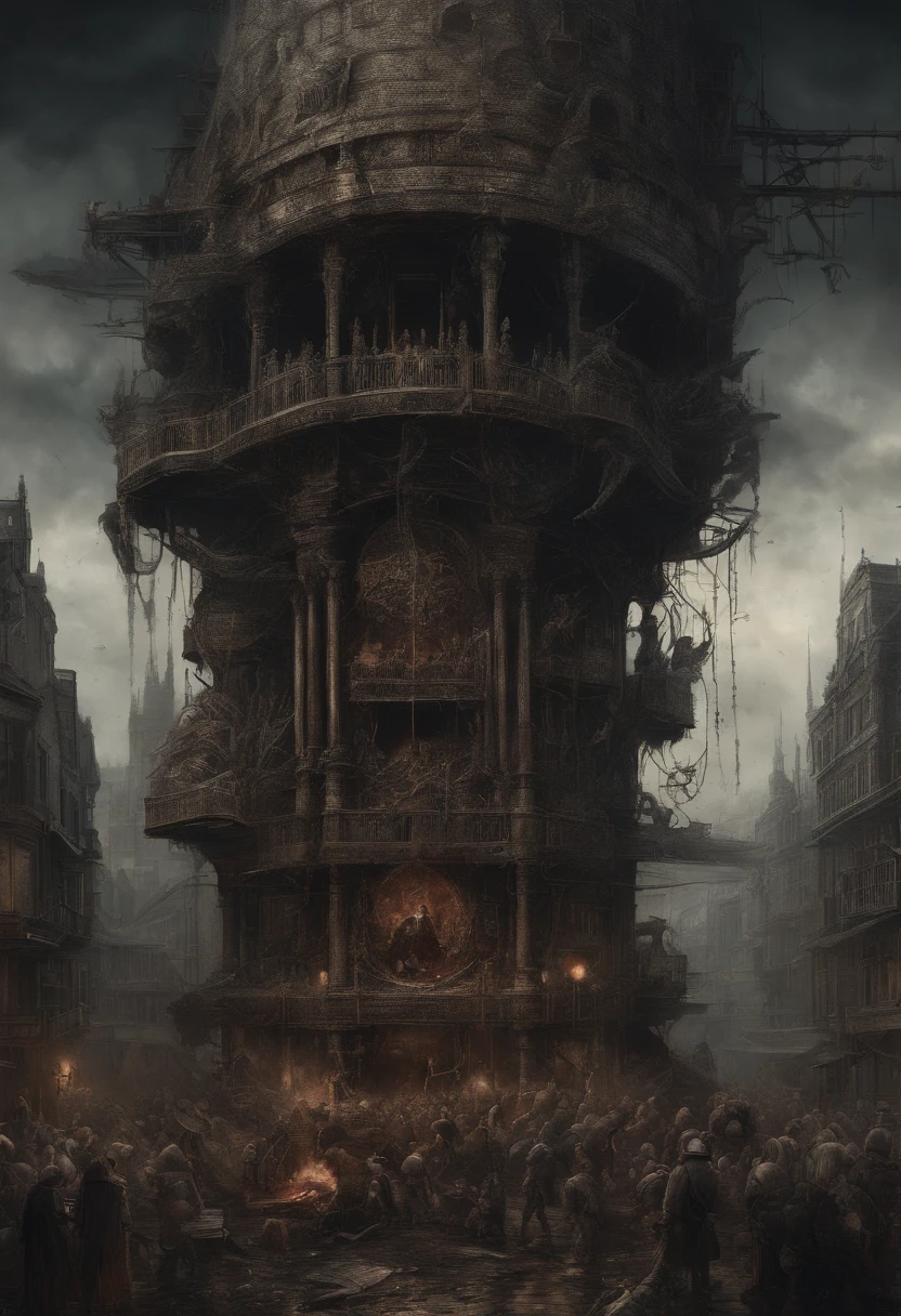 Oil painting  by Hieronim Bosch  and jean-philip benjamin-constant: far shot blood dripping on the canvas huge giant old ancient demon with victorian steampunk odd machines    , sinister by Greg Rutkowski, trending on artstation, sharp focus, studio photo, intricate details, highly detailed, by greg rutkowski, trending on artstation, sharp focus, studio photo, intricate details, highly detailed, by greg rutkowski, trending on artstation, sharp focus, studio photo, intricate details, highly detailed, by greg rutkowski, trending on artstation, sharp focus, studio photo, intricate details, highly detailed, by greg rutkowski, trending on artstation, sharp focus, studio photo, intricate details, highly detailed, by greg rutkowski