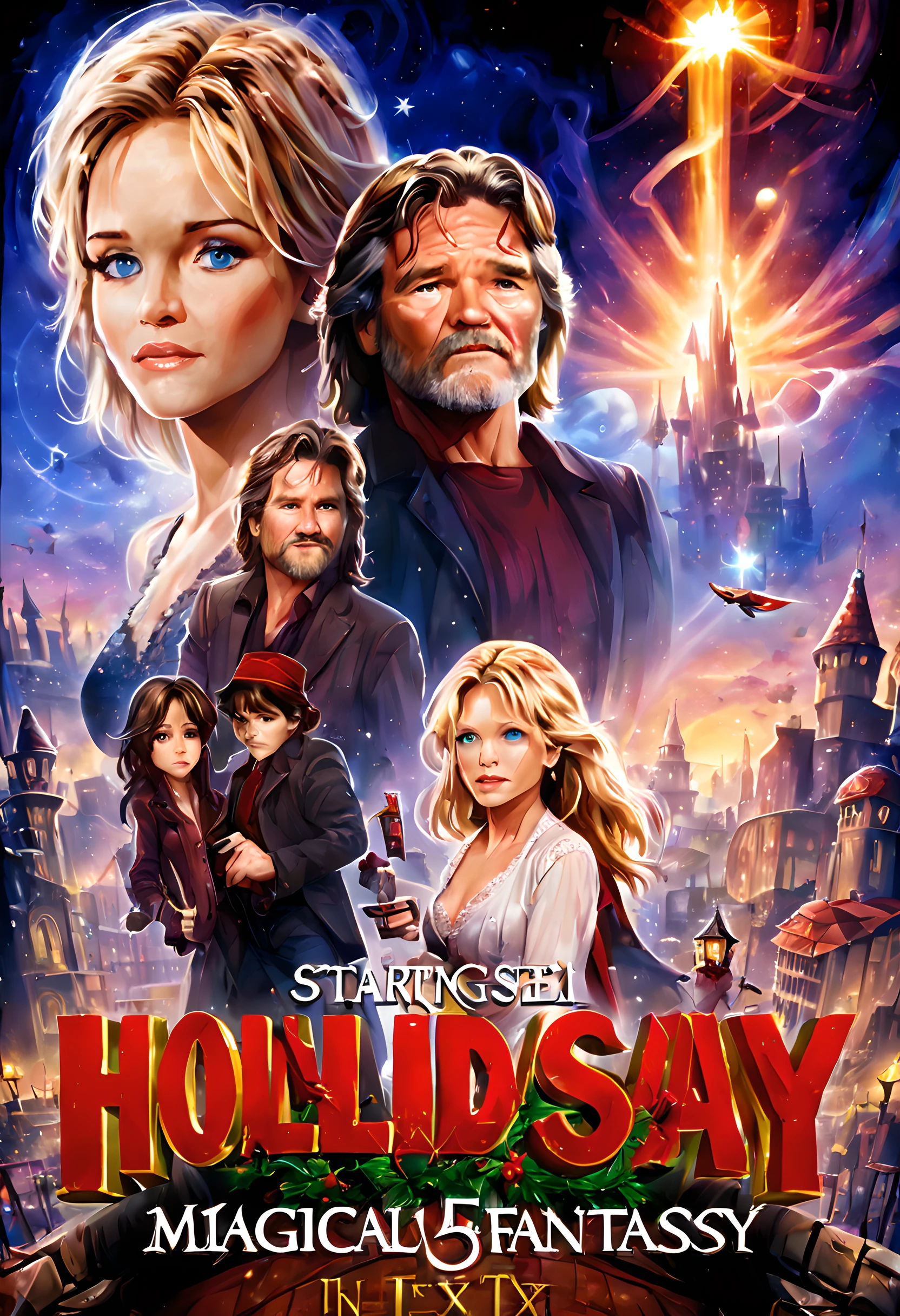 (movie poster:1.5), (movie poster of holliday magical fantasy:1.5), (Pixel art:1.5), (movie still:1.5), ((movie poster style:1.5), (movie poster)), (fantasy:1.5), (magical world:1.5), (movie poster:1.5), (movie poster of holiday magical movie:1.5),((text:2)), (movie title txt:1.5), (starring Kurt Russell and Meg Ryan:1.5),