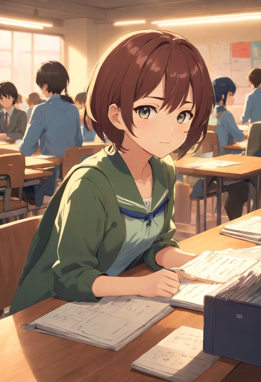 Royalty and nobility、The school that the son of a millionaire attends、There is a class system in the school, and the place to sit in the classroom is also determined by class.、Royalty is in the front row in a gorgeous way、The common people are in the last row at a modest desk