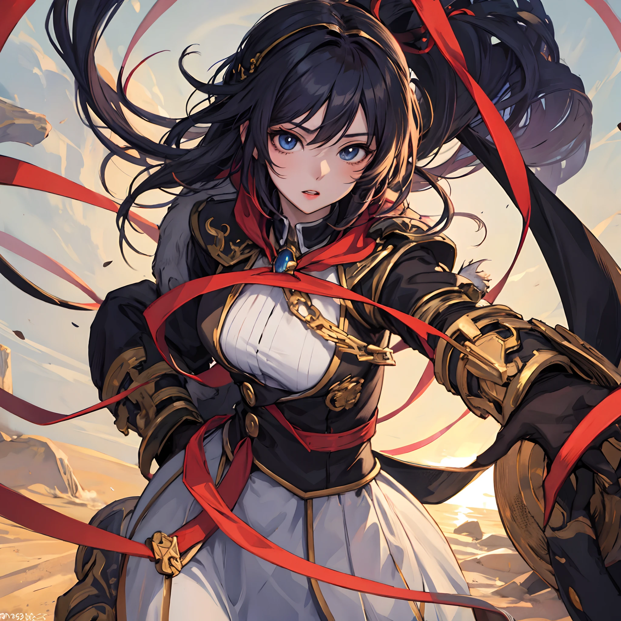 Anime girl in high quality