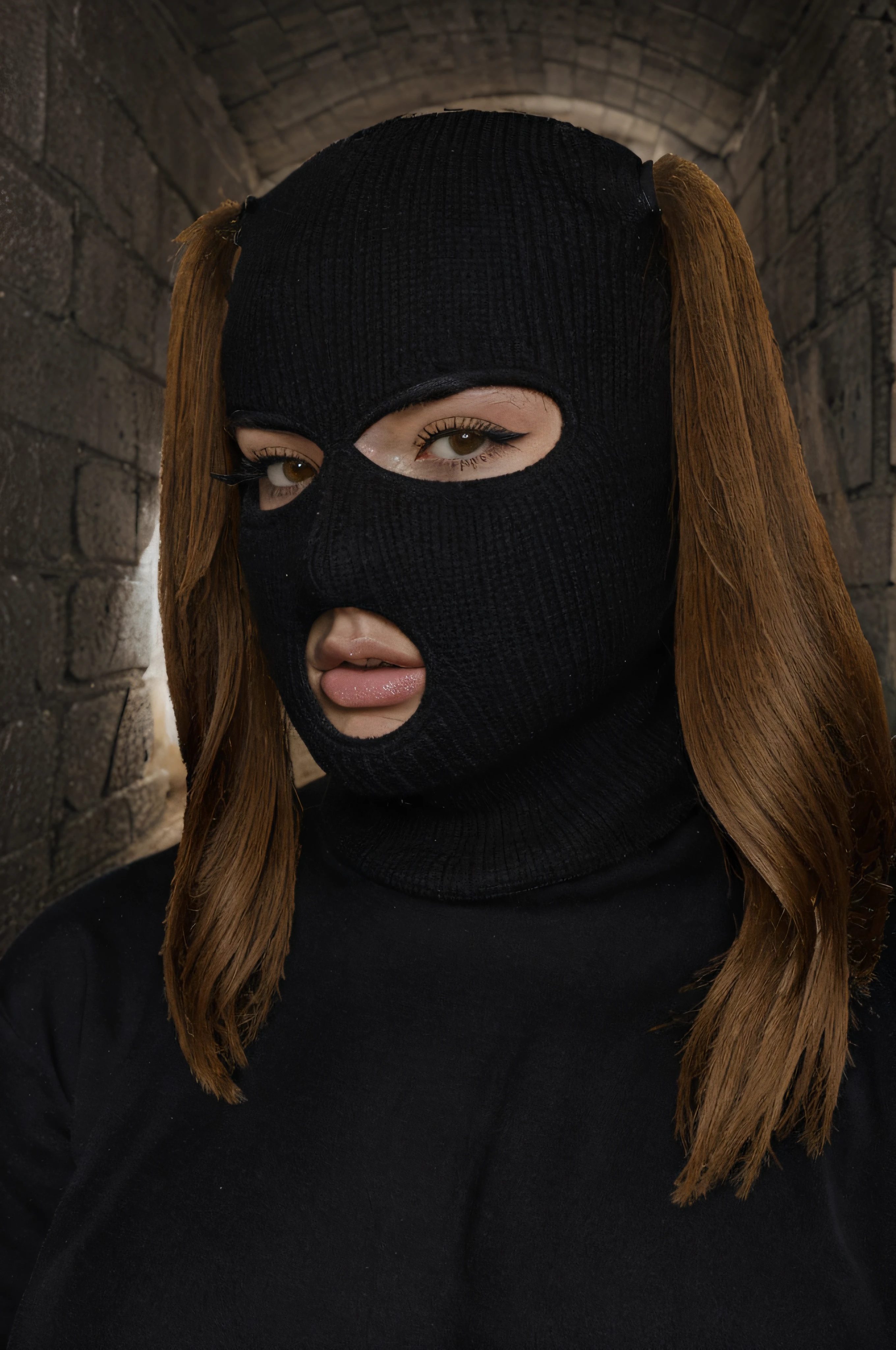 (Jennifer Lawrence, bdsm, bondage, muzzle covering mouth, drool dripping, drool dangling, breathplay) cleavage, 8k, drool on chest, drooling, realistic, dripping wet, medium breasts, drool all over face, corset, perfect body, smooth skin, pleading eyes, lots of drool, sweating, saliva on face, exact likeness, muzzled, breath control, muzzle harness