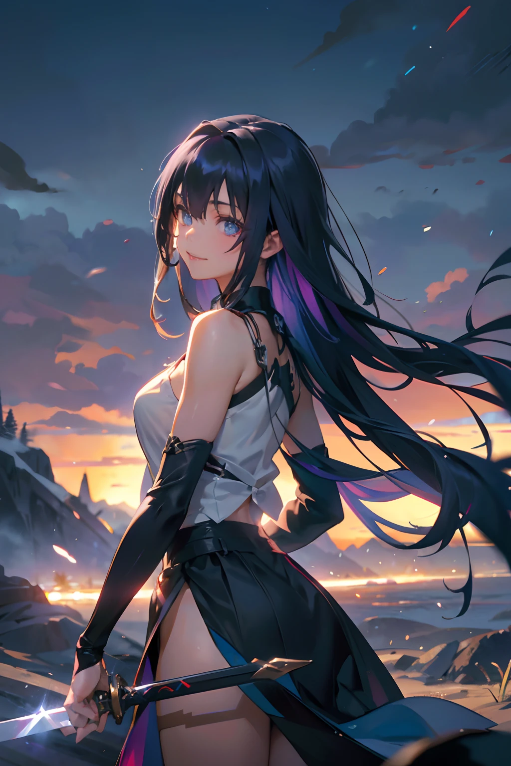(extremely detailed 8k wallpaper), an average photo of a fearful necromancer, intrikate, high détail, Dramatic
