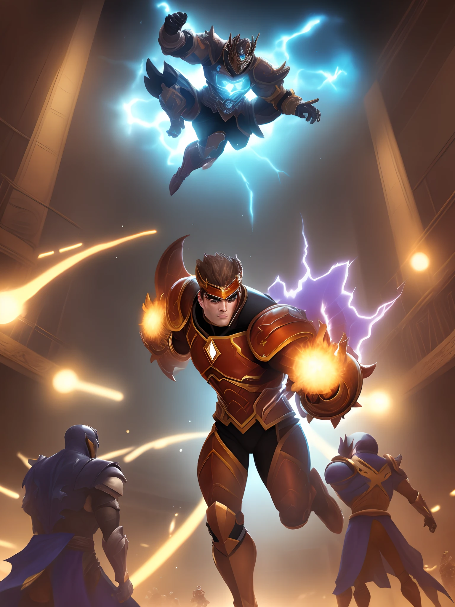 Heroes of the game Thetan Arena