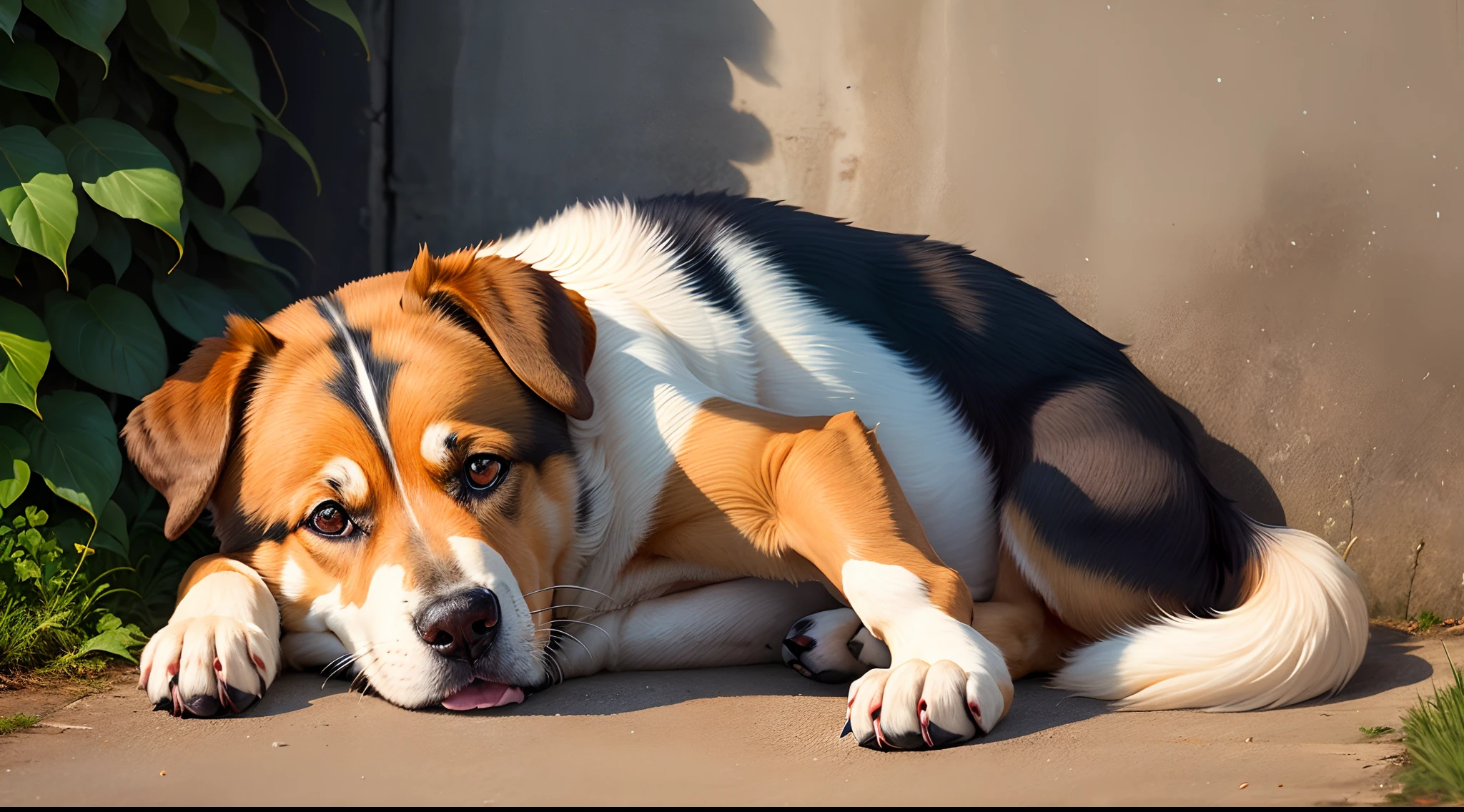 Dog astranout