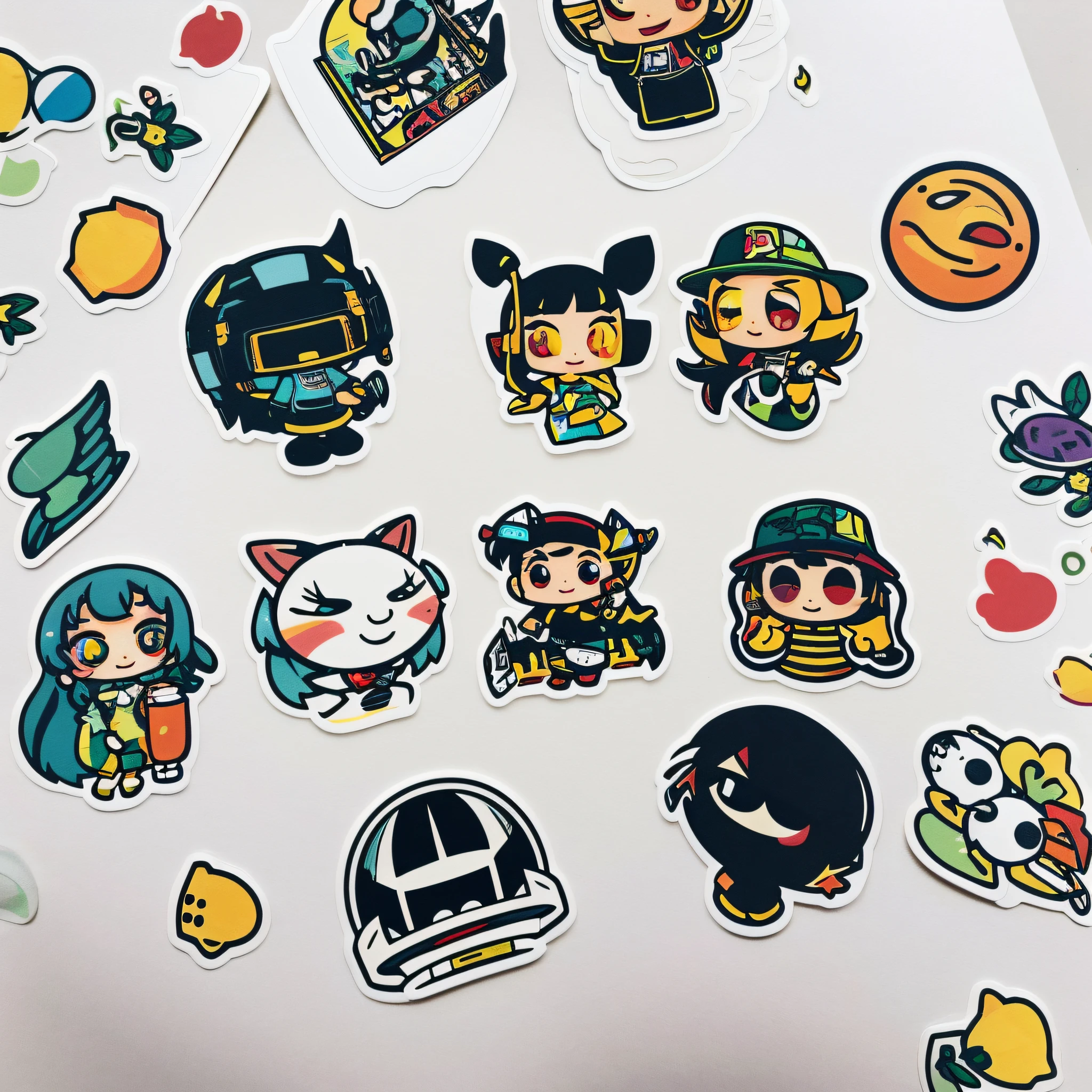 The best graphics to make into a t-shirt、a sticker、without background、Stickers only