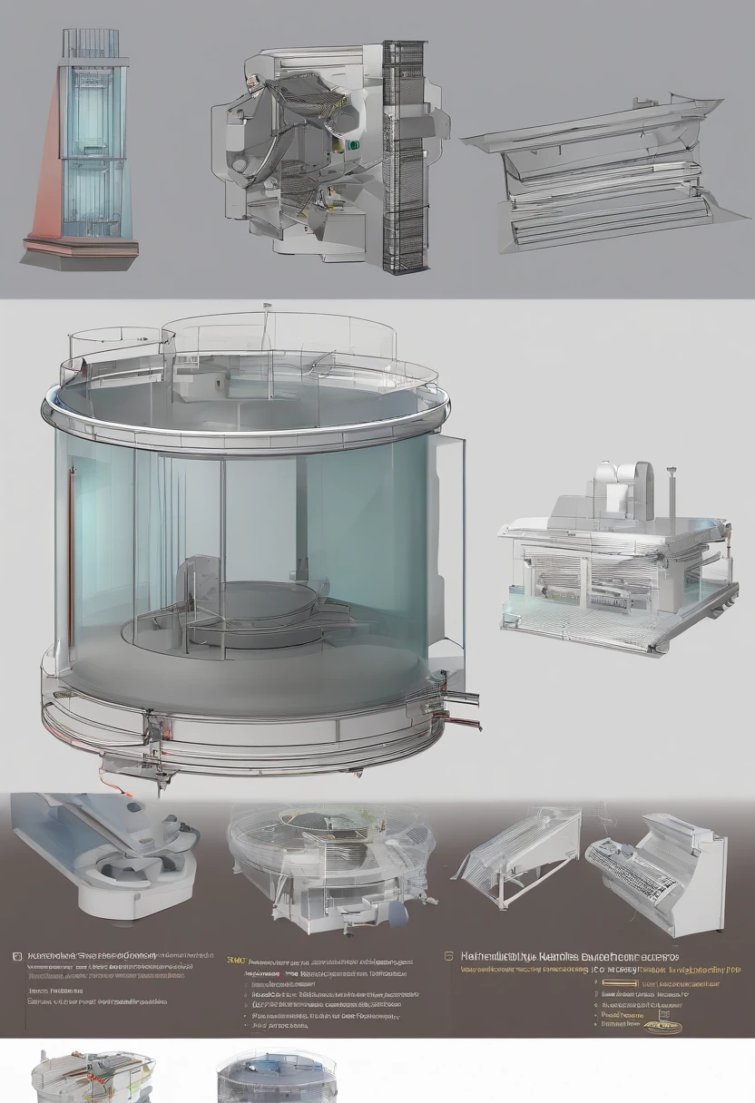 An intelligent automatic plant rubbing machine,There are instructions on it,There are smart interactive screens,Diverse shapes、The color scheme is diverse and vibrant,There are imports and exports,object concept art, industrial design concept, product design concept, industrial design blueprint, Product design, Concept illustration, Detailed scan", 3D modeling concept,Realistic style,Application scenarios
