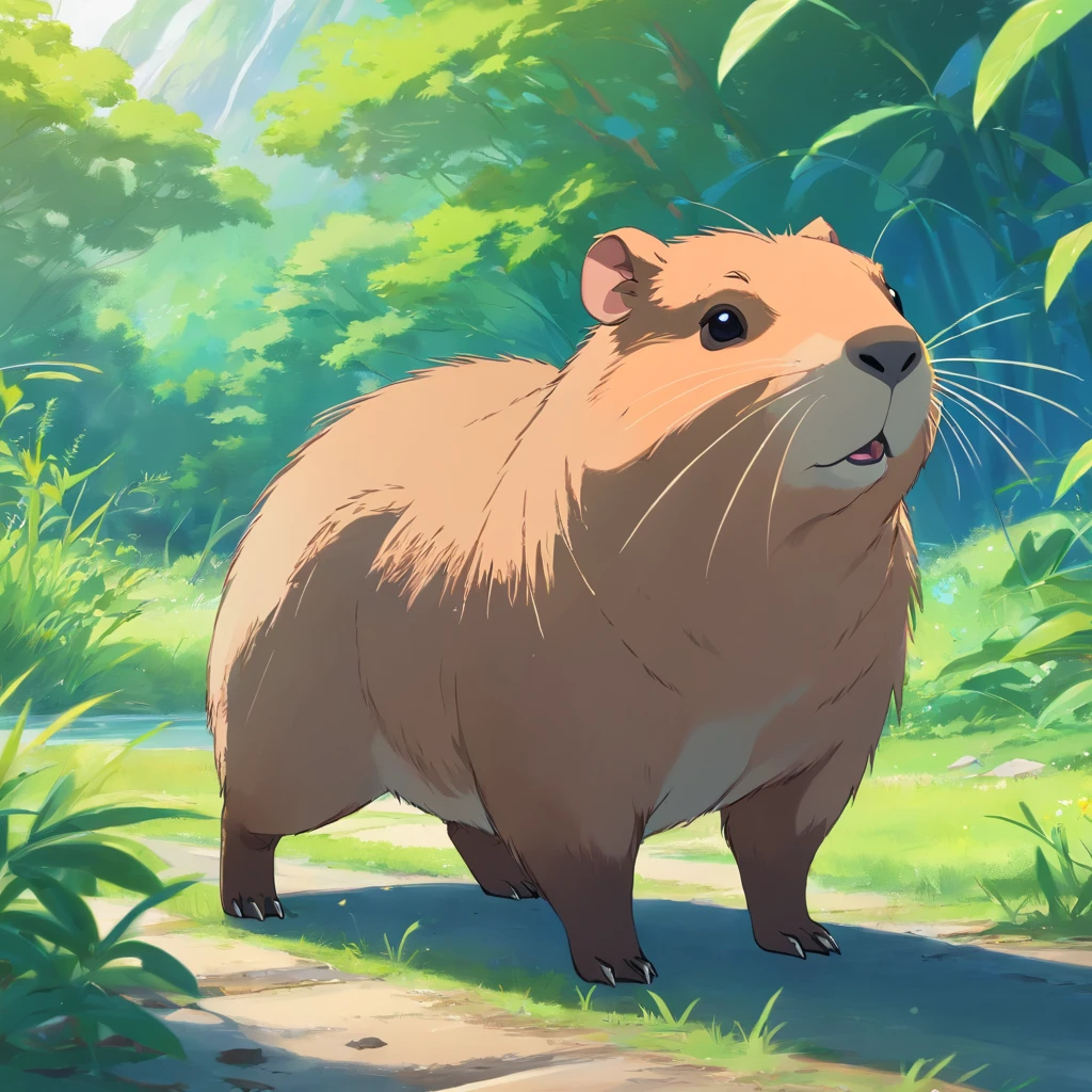 Cute capybara