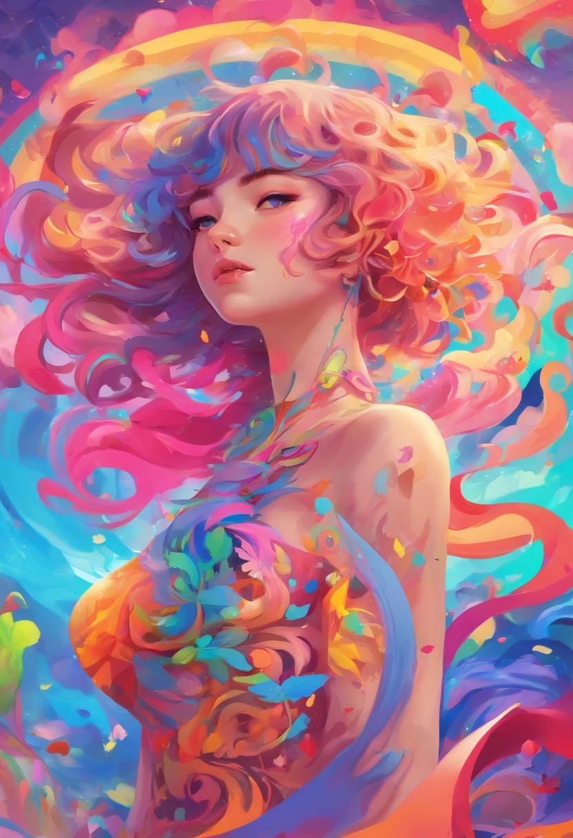 ((top-quality, 8K)), (Realistic), (Face Focus: 1.1), (blanche: 1.3), 18year old、Kawaii boy, short-hair, Hair fluttering in the wind, Facing to the side, Look up at your face, Eyes closed, (Sleeveless: 1.1)、Skirt, D Cup Breasts,Countless petals are falling