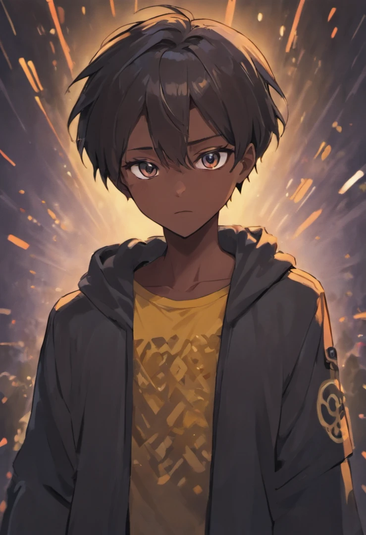 Black man with short hair,full bodyesbian,Detailed appearance,full bodyesbian,Extremely high quality,very high res,Japanese Manga Youth