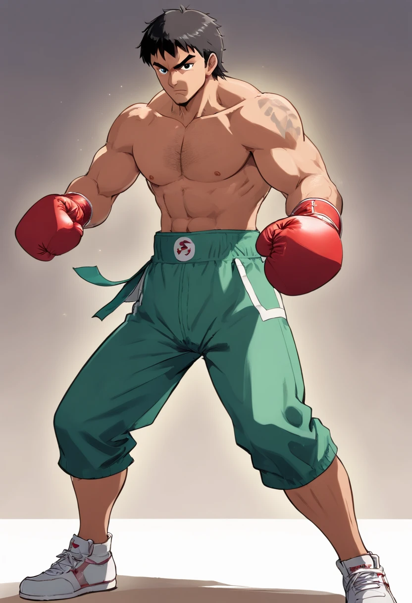 Characters - Characteristics

Name: Woss Strange
Idade: 30 years
Gender: Masculino
Altura: 1,79m
Peso: 87kg
Nacionalidade: Brasileiro
Arte Marcial: Boxe
Jinsei Jitsu: Steel Blood (Blood of Steel)
Local de Treinamento: Iron Academy, Nova York, EUA 
Mestre no Jinsei Jitsu: Bob Igger

Appearance:
Woss is a tall, muscular man, with an intimidating appearance in the ring. Ele tem a pele clara, cabelos pretos espetados e uma barba rala. His eyes are intense and expressive, Revealing your determination and willpower. Sua vestimenta consiste em uma camisa branca simples, uma jaqueta militar verde escuro, light jeans, Red gloves and white sneakers.

Personalidade:
Woss is a brave character, amigo e alegre. He is loyal to his friends and family, and will do whatever it takes to protect them. He's a passionate fighter, Determined to win and achieve his goals, but always maintaining a sense of justice and ethics. He is charismatic and confident, capaz de inspirar e motivar aqueles ao seu redor.

Habilidades:
Woss is an experienced professional boxer, with a fighting style based on powerful and fast blows. He is strong and agile, capaz de se mover rapidamente no ringue e esquivar-se dos golpes do oponente. Ademais, He has exceptional willpower and is able to overcome adversity and fight to the end. As a Jinsei Jitsu user, Woss can also use techniques that improve his strength and endurance, like the Fist of Steel, Steel Skin and Steel Kick.