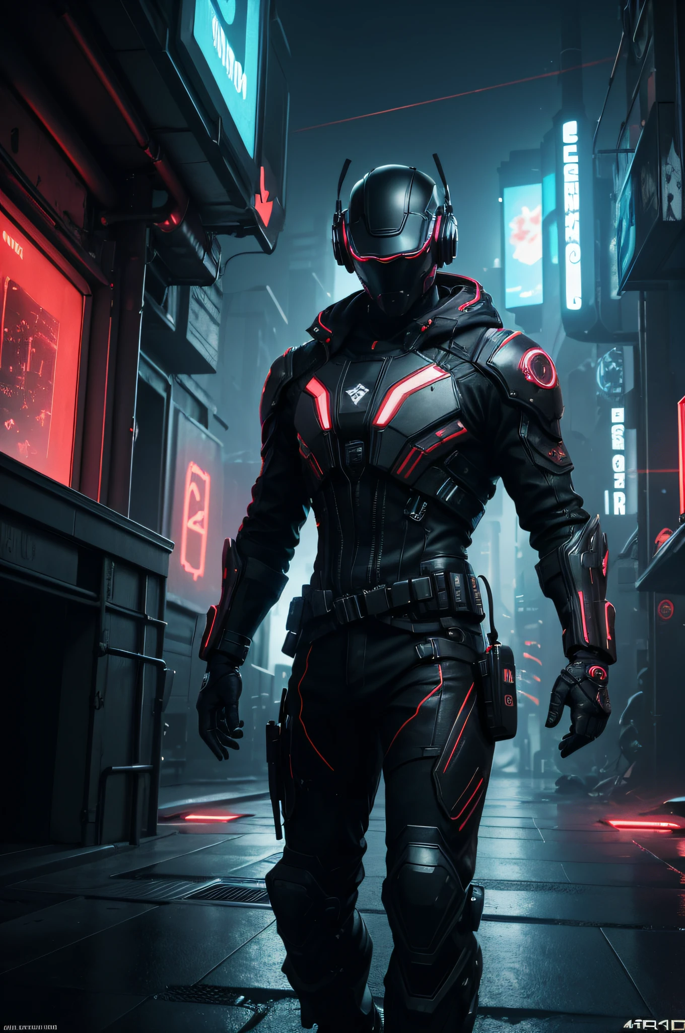 (best quality,4k,8k,highres,masterpiece:1.2),ultra-detailed,(realistic,photorealistic,photo-realistic:1.37),console,video game console,futuristic world,dark noir style,red color palette,black color palette,sleek design,high-tech,glowing buttons,immersive gaming experience,advanced technology,3D rendering,shadows and reflections,sci-fi atmosphere,futuristic cityscape,detailed circuitry,fast-paced action,high-resolution graphics,cyberpunk elements,neon lights,sharp edges,metallic finish,streaming gameplay,virtual reality headset,red holographic displays,gamers with intense focus,holographic interface,world-building capabilities,dystopian future,technology of tomorrow,expressive characters,complex storylines,dark and mysterious atmosphere,adrenaline-pumping gameplay,sound design that enhances the experience,competitive multiplayer modes,highly realistic physics engine,immersive sound effects,explosions and special effects,seamless integration of virtual and real worlds