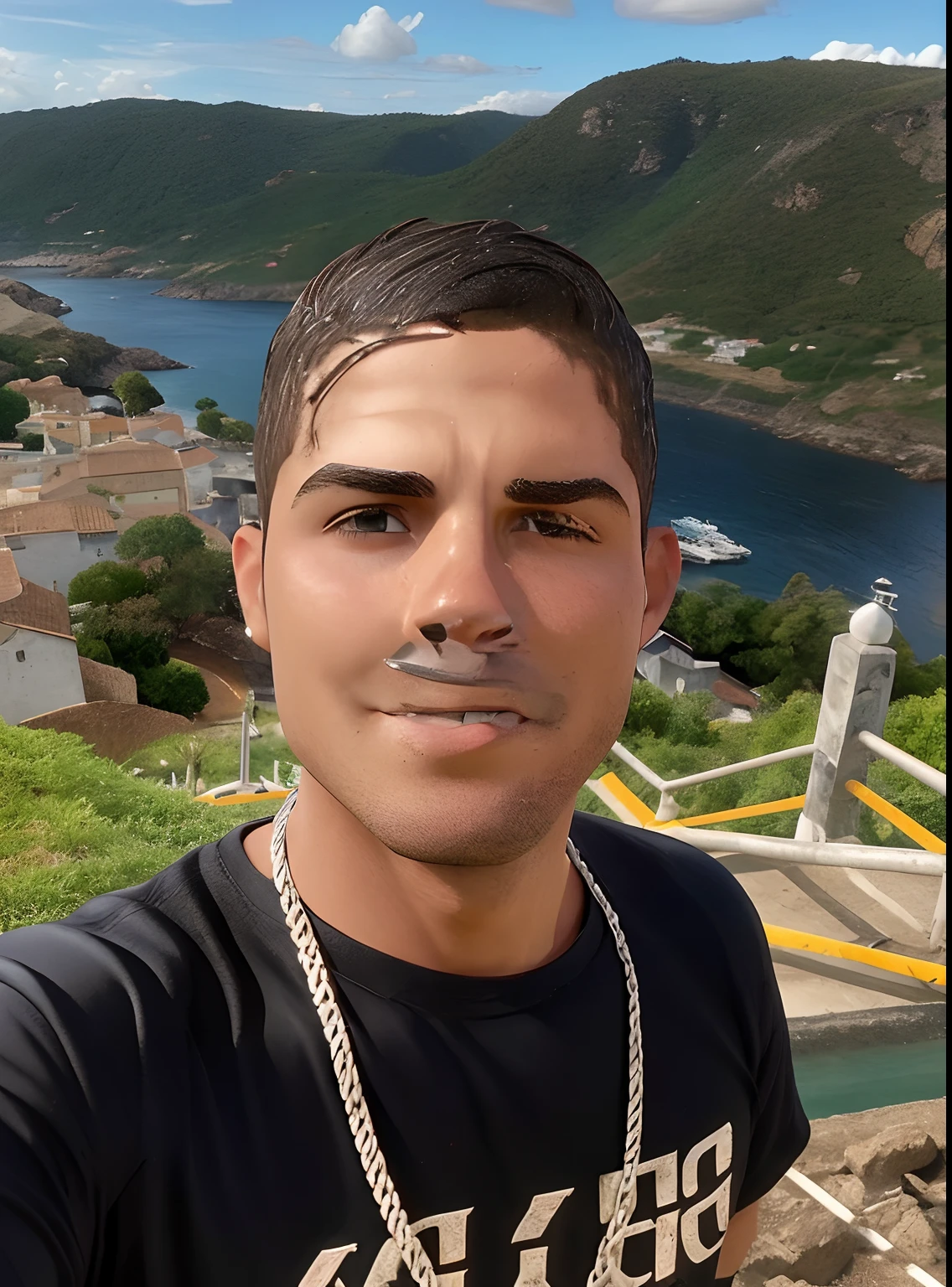 1. Collect multiple images of Cristiano Ronaldo in different poses and angles. Certifique-se de ter uma boa variedade de fotos, incluindo close-ups e corpo inteiro.

2. Use machine learning software, como uma rede neural convolucional, para treinar um modelo de IA para reconhecer e gerar imagens semelhantes ao Cristiano Ronaldo.

3. Alimente o modelo com as imagens coletadas e permita que ele aprenda a partir desses exemplos. The more images you provide, The better the performance and accuracy of the model.

4. Uma vez treinado o modelo, you can generate images of Cristiano Ronaldo by the use of AI. You can adjust parameters such as pose, facial expression and even the background environment to create a unique and creative representation of the player.
