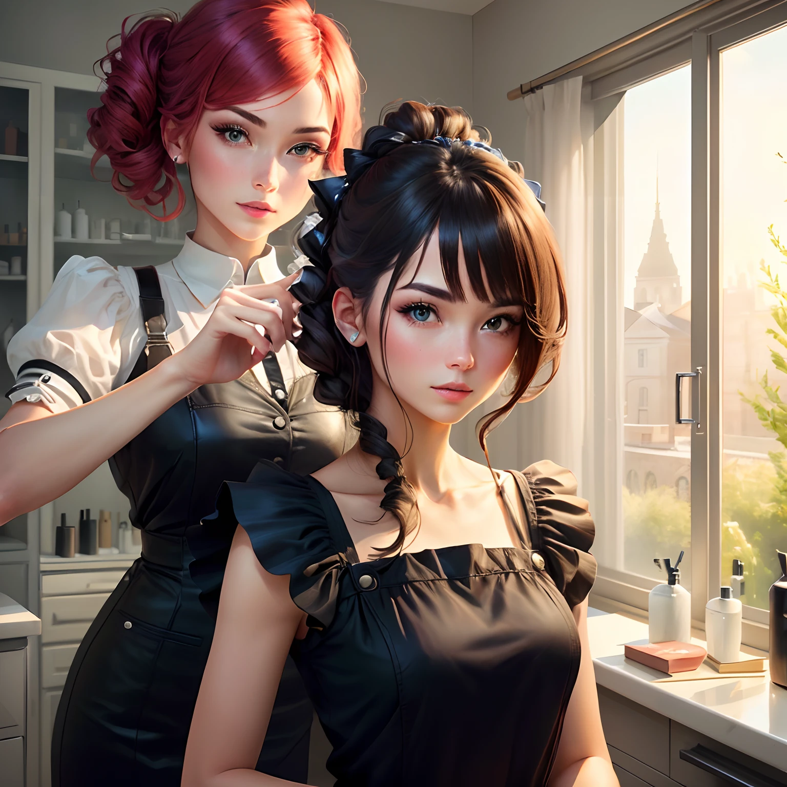The image of a hairdresser