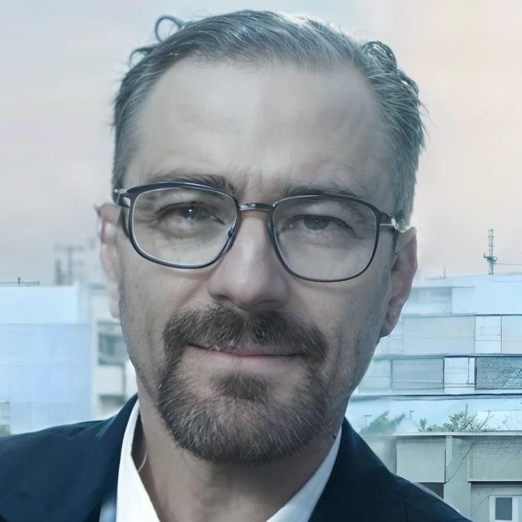 Smiling man in glasses and suit with tie and tie, david rios ferreira, Marcos Verhaagen, foto de perfil, Greg Kutkowski, Greg Rutkwowski, Greg Rutwoski, Greg Ruthowski, Greg Rutkoswki, ignacio fernandez rios, Greg Rutkwoski, Alexandre Bourlet, Greg Rutkovski, Paulo Heaston
