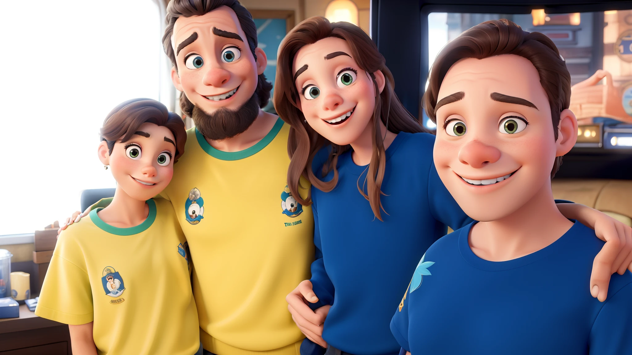 Pessoas estilo disney em alta qualidade