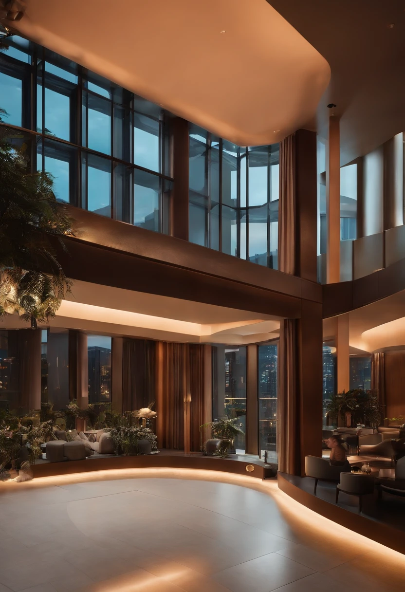 ((master part)), ((best quality)), 8k, disco Rigido ((Hotel Gym 1.5))(Japan Bustling City 1.4)(Hotel Reception)(Building)(Quarto Fechado 1.5)