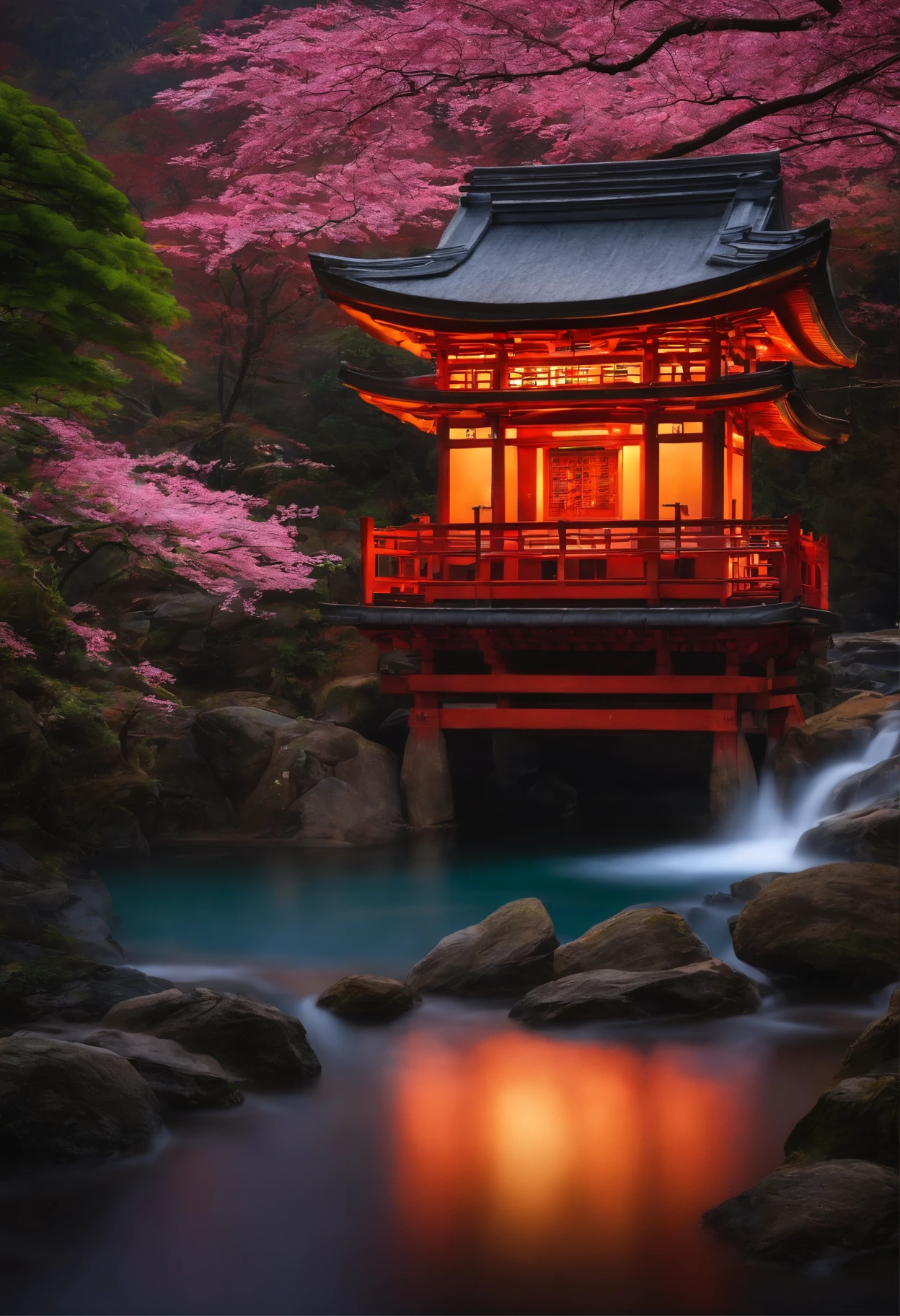 styhuke, (sgnovelcg:1.2), sgzeronovelcg, DDIM_Humadim, Shrine of Japan, scenecy, Water, Mistbone
