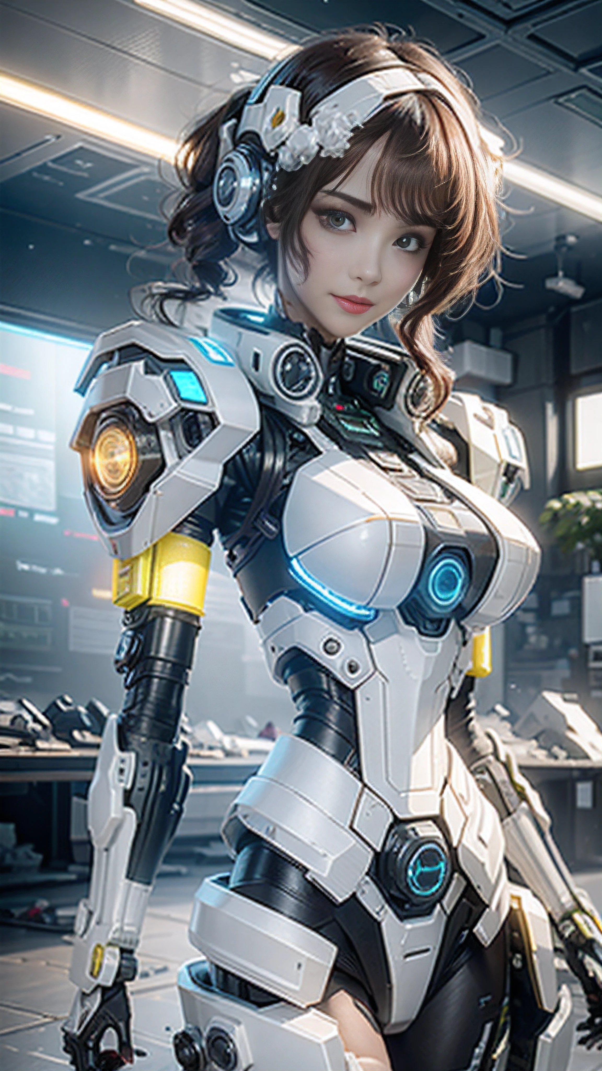 Masterpiece, Female Mecha Robots under water, giga_busty