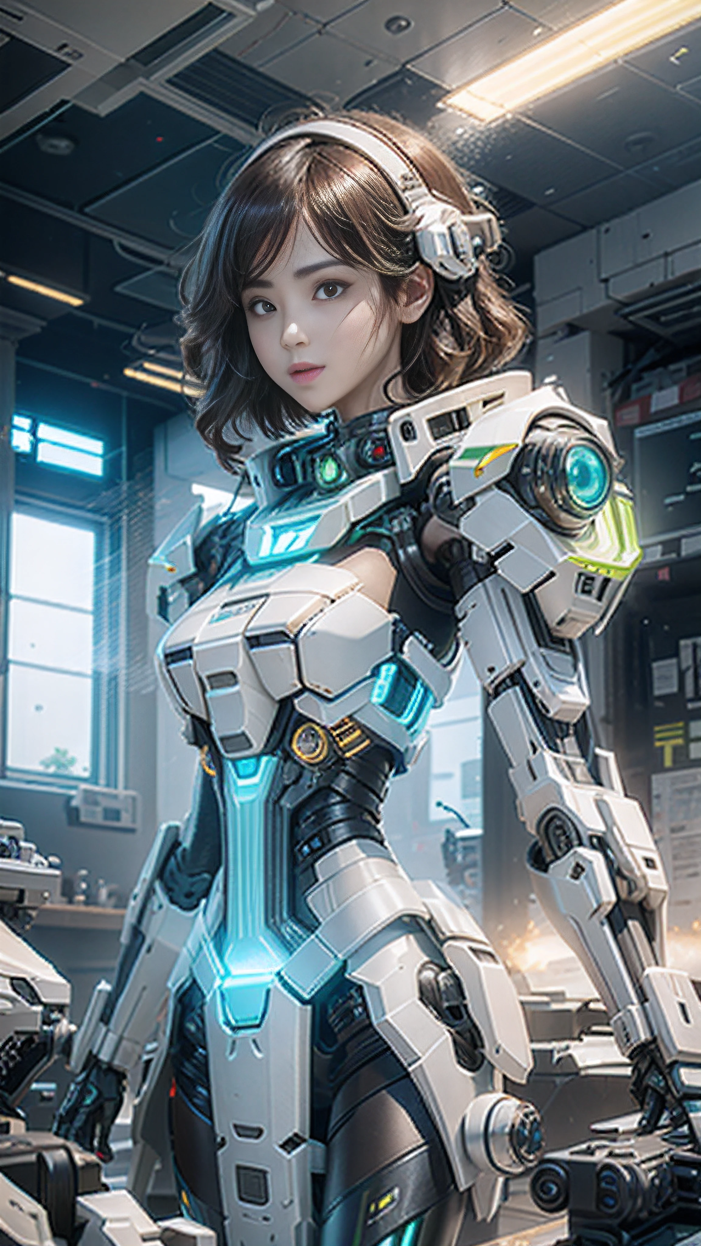 ((Best quality)), ((masterpiece)), (highly detailed:1.3), 3D,Shitu-mecha, beautiful cyberpunk women with her mecha in the ruins of city from a forgoten war, ancient technology,HDR (High Dynamic Range),Ray Tracing,NVIDIA RTX,Super-Resolution,Unreal 5,Subsurface scattering,PBR Texturing,Post-processing,Anisotropic Filtering,Depth-of-field,Maximum clarity and sharpness,Multi-layered textures,Albedo and Specular maps,Surface shading,Accurate simulation of light-material interaction,Perfect proportions,Octane Render,Two-tone lighting,Low ISO,White balance,Rule of thirds,Wide aperature,8K RAW,Efficient Sub-Pixel,sub-pixel convolution,luminescent particles,light scattering,Tyndall effect