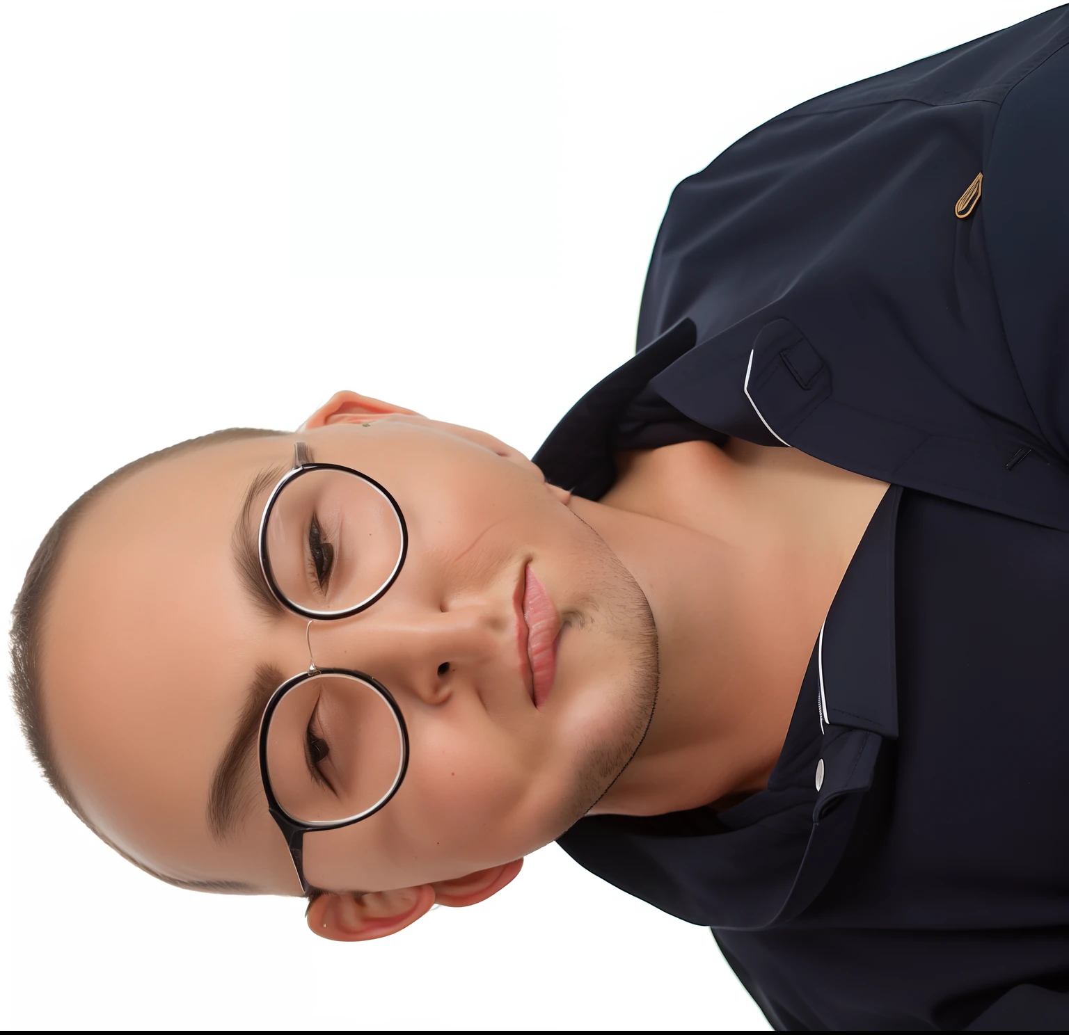 there is a man with glasses and a tie posing for a picture, uma foto de um homem, foto de um homem, head shoot, taken in the early 2020s, Directed by: Jan Rustem, olhando de lado, foto retrato, Joep Hommerson, foto headshot, man with glasses, head and shoulder portrait, head and shoulder shot
