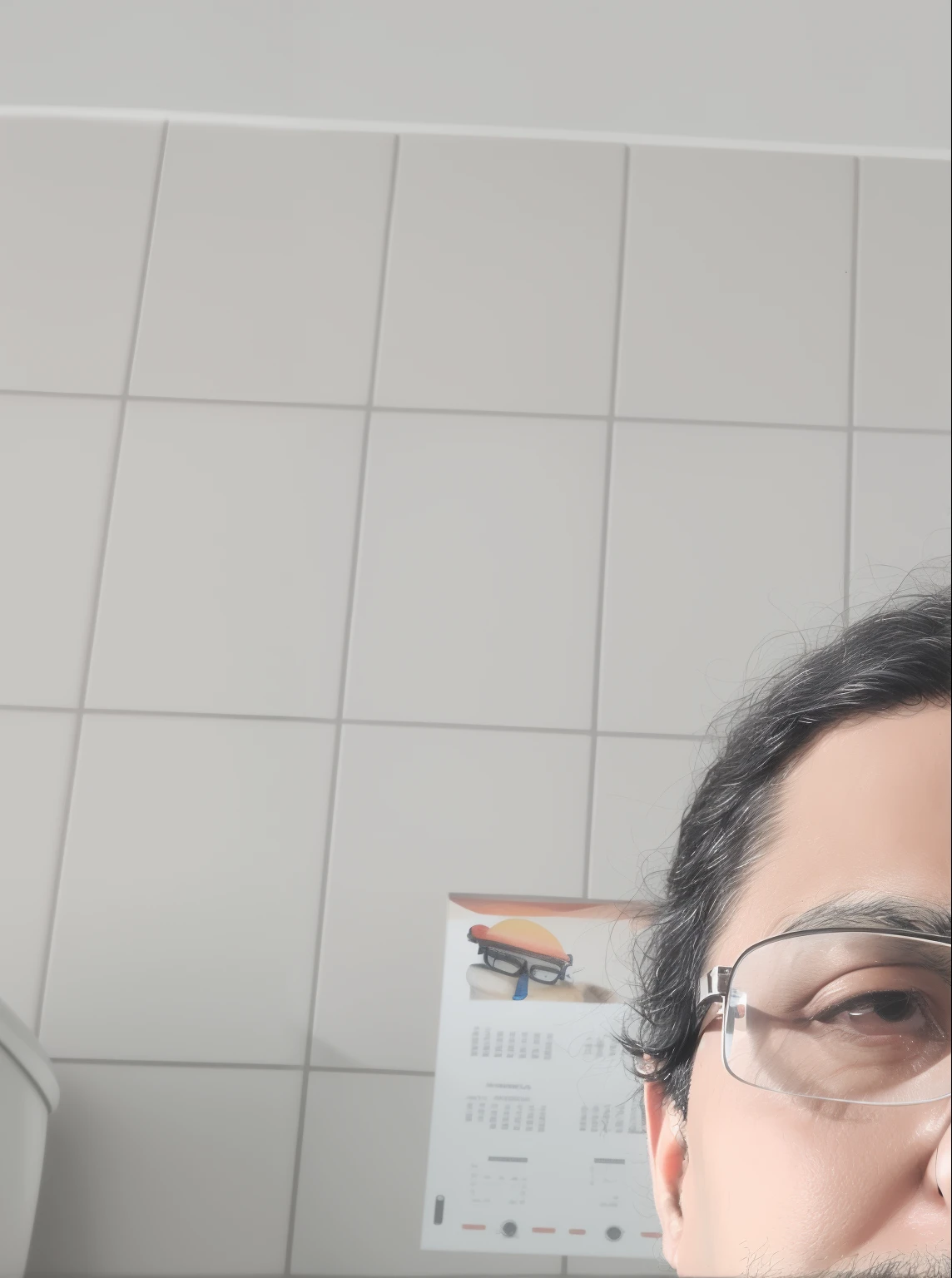 There's a man with glasses and a beard sitting on a toilet, andres rios, zigor samaniego, juan diaz canales, Salustiano Garcia Cruz, david rios ferreira, Jose Miguel Romano Francisca, victor maristane, imagem de qualidade muito baixa, (38 anos), Carlos Ortega Elizalde, imagem frontal, Cristiano Orrillo