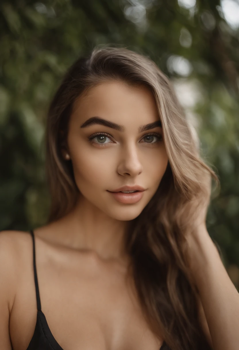 mulher com regata e calcinha combinando, 18 anos, Menina sexy com olhos azuis, Retrato Sophie Mudd, Retrato de Corinna Kopf, cabelos loiros e olhos grandes, selfie de uma jovem mulher, Olhos na sala, Violeta Myers, ohne maquiagem, Maquiagem natural, Look directly at the camera, Rosto com Artgram, dezentes Maquiagem, Great full body photo, no quarto, Fission