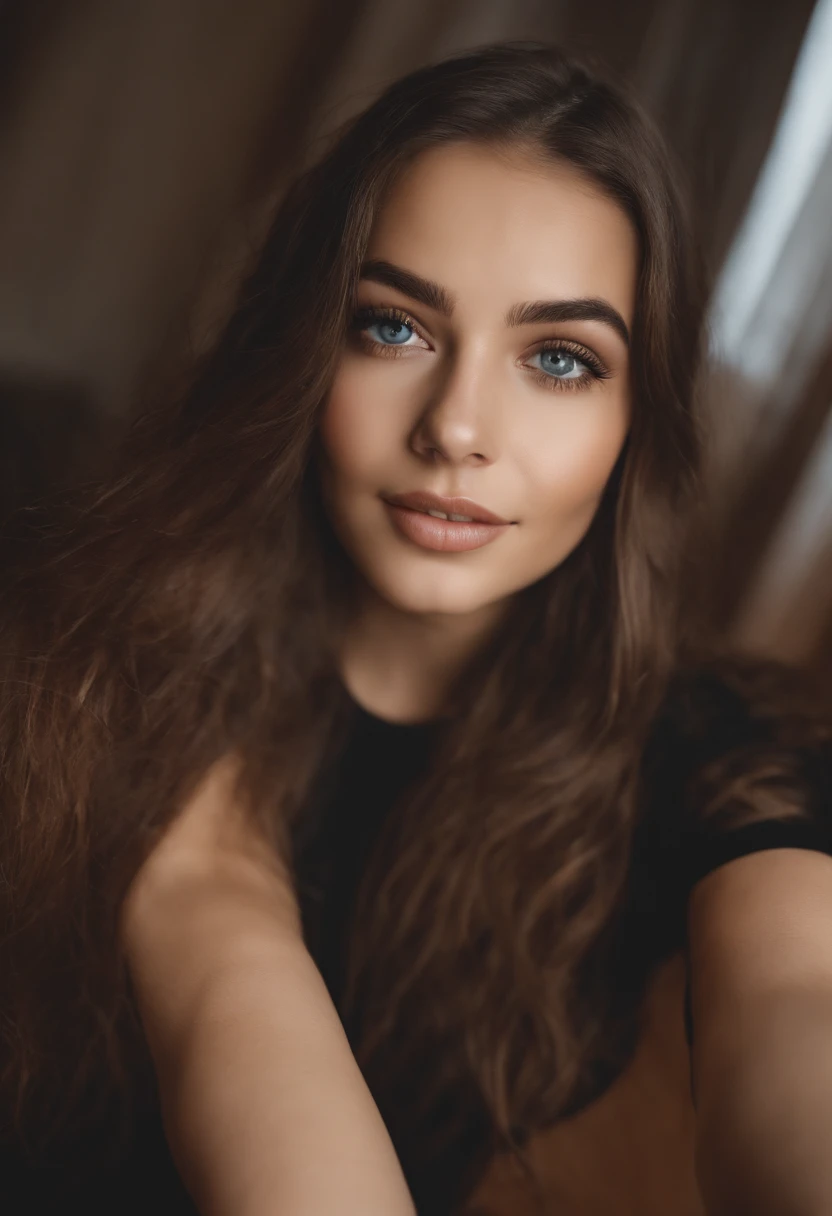 mulher com regata e calcinha combinando, 18 anos, com olhos azuis, Retrato Sophie Mudd, Retrato de Corinna Kopf, cabelos loiros e olhos grandes, selfie de uma jovem mulher, Olhos na sala, Violeta Myers, ohne maquiagem, Maquiagem natural, Look directly at the camera, Rosto com Artgram, dezentes Maquiagem, Great full body photo, no quarto, Fission