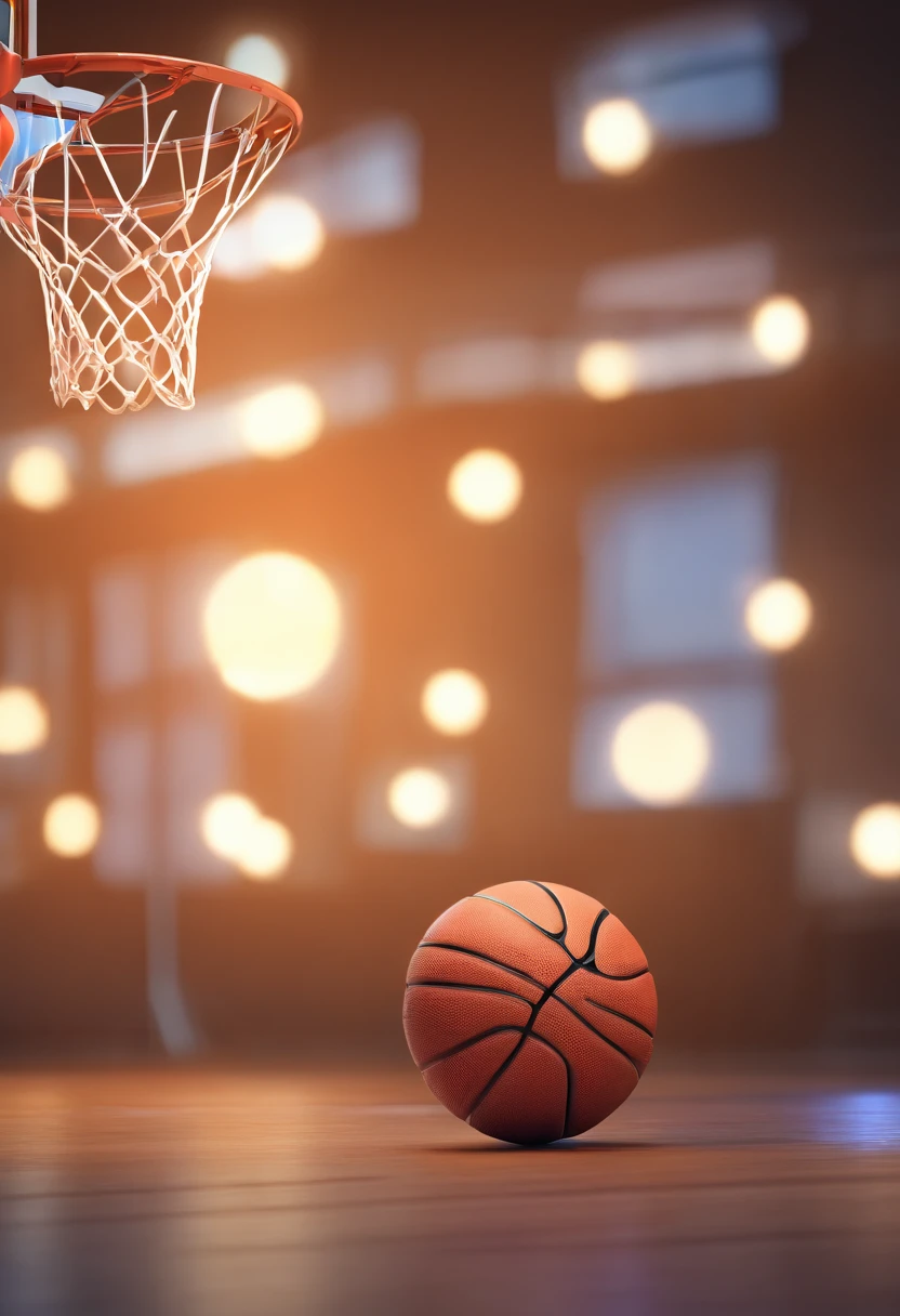Basketball-shaped lights