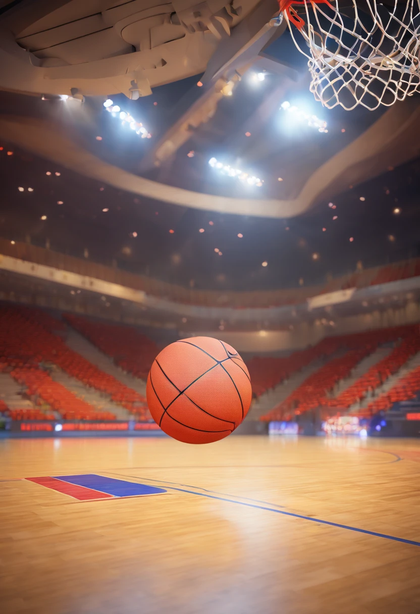 Basketball-shaped lights