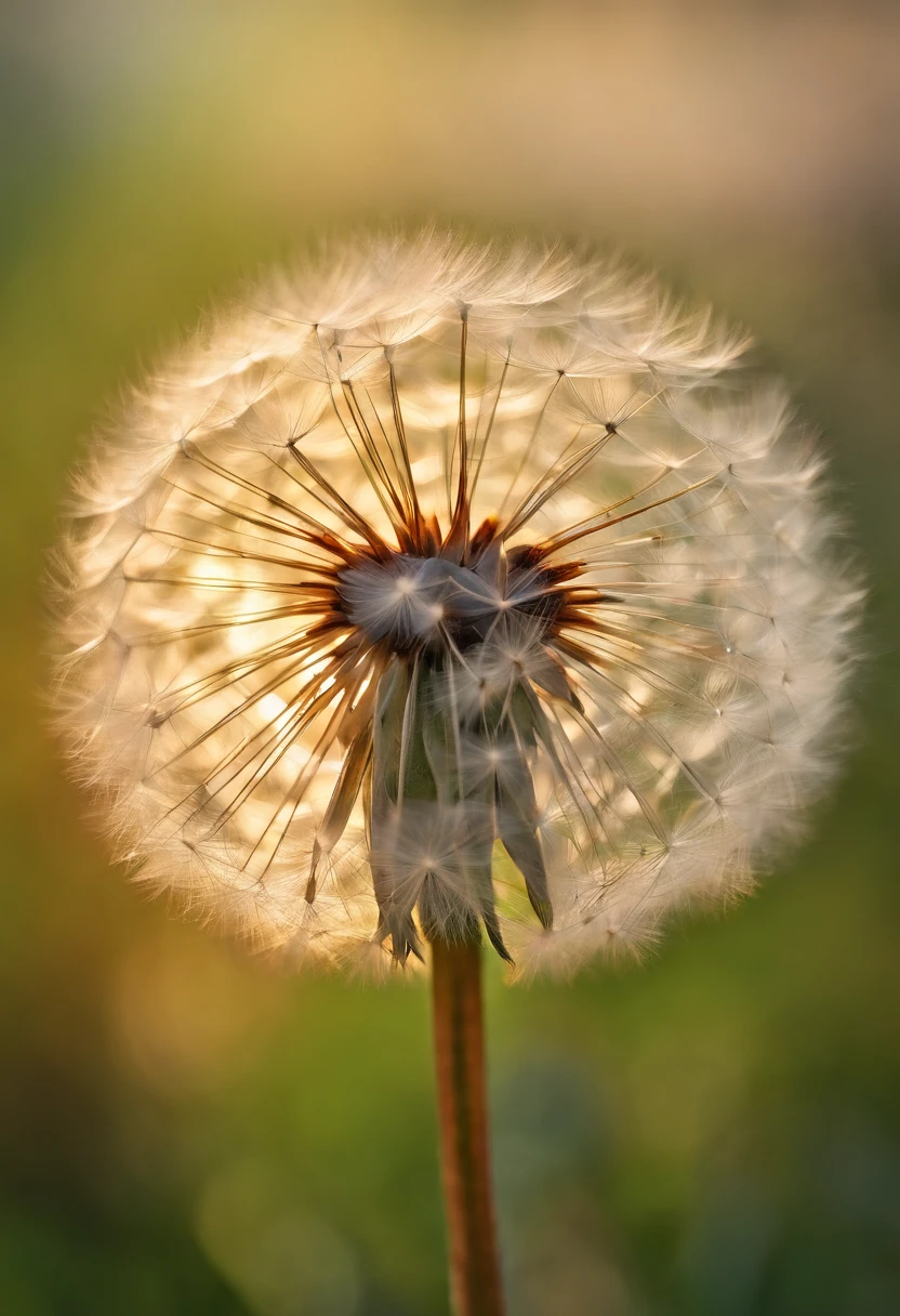A dandelion flower