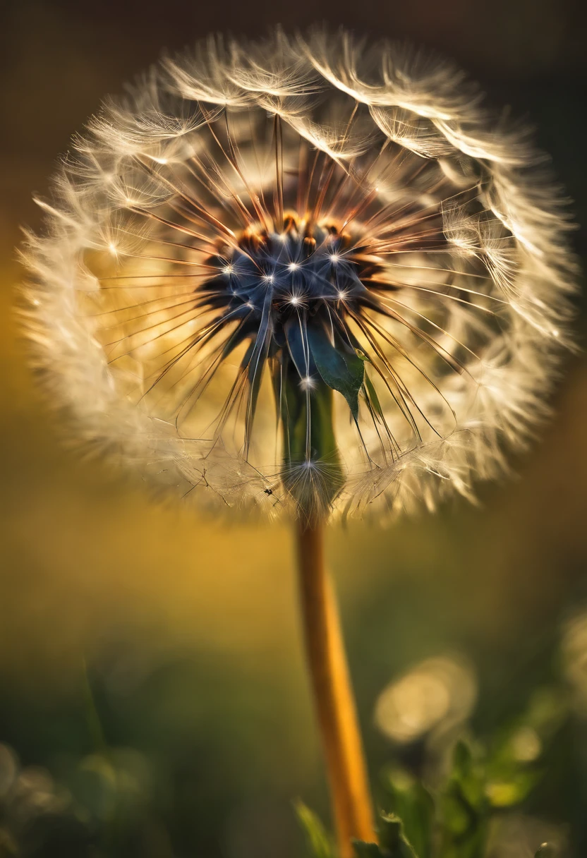 A dandelion flower