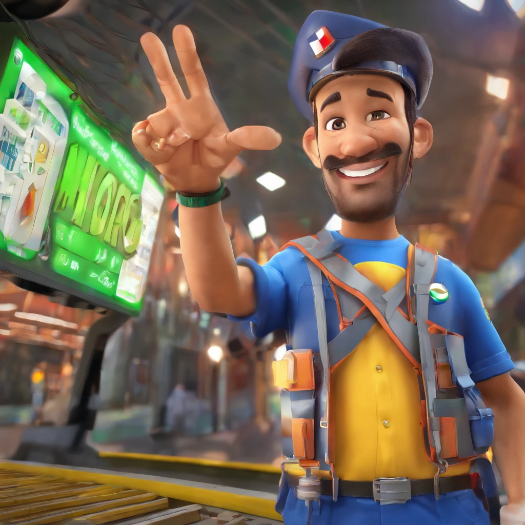 Make a subway conductor , doidinho moreno.