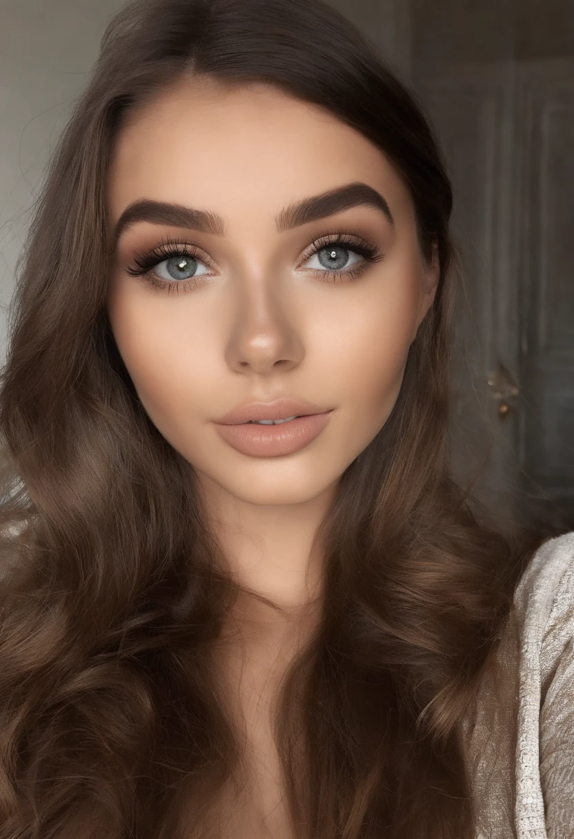 18 anos, ??????????? com olhos castanho, Retrato Sophie Mudd, Retrato de Corinna Kopf, cabelos loiros e olhos grandes, selfie de uma jovem mulher,, Maquiagem natural, Rosto com Artgram, dezentes Maquiagem, Great full body photo, na rua, desprevenida, paris, berlim,