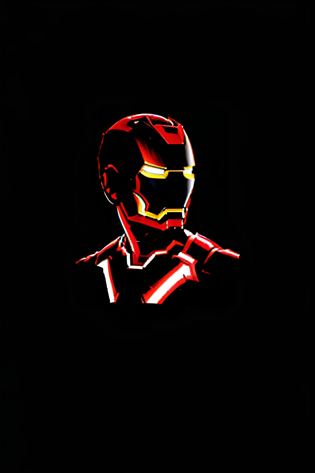 create an iron man logo