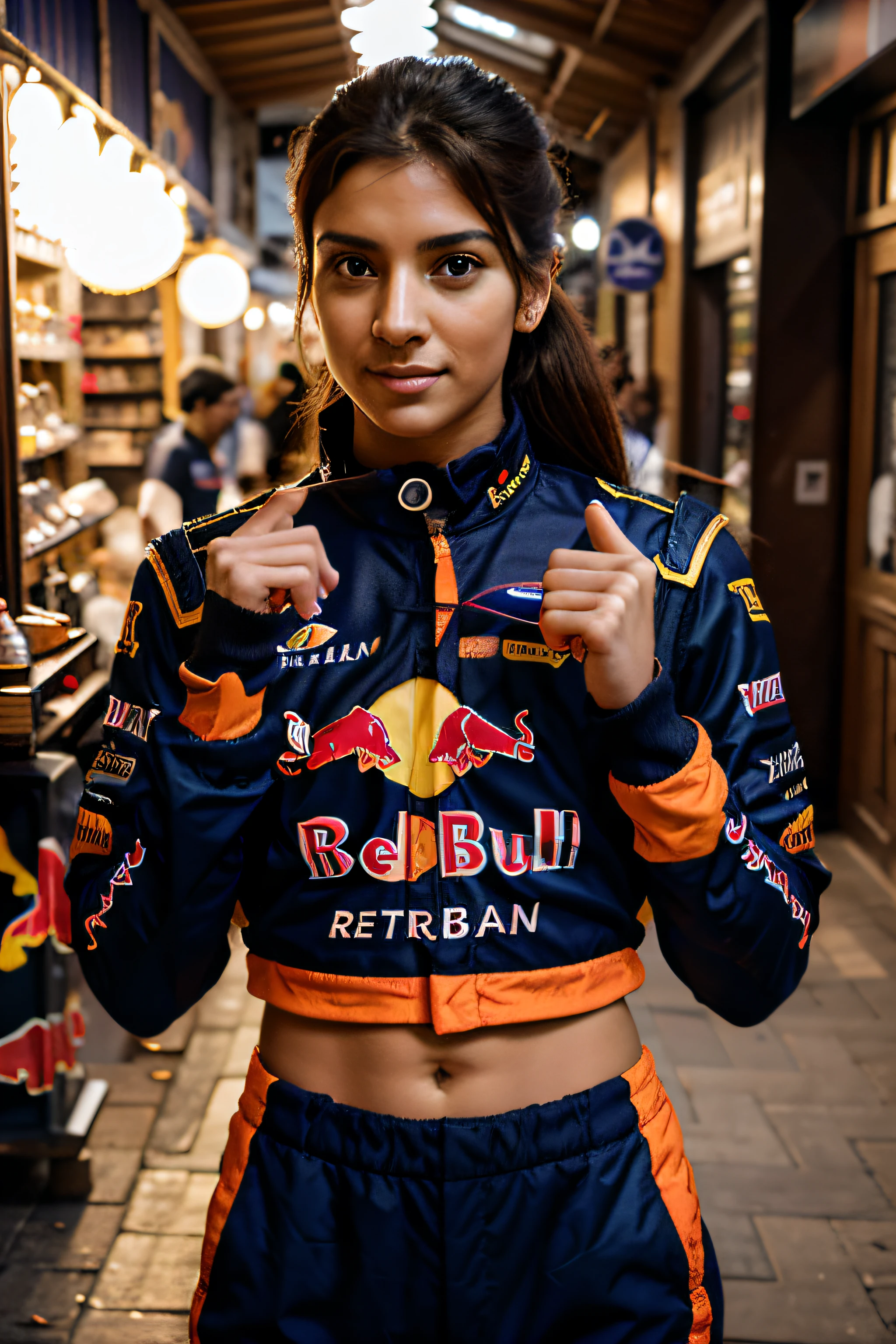 redbull racing in morocain souq