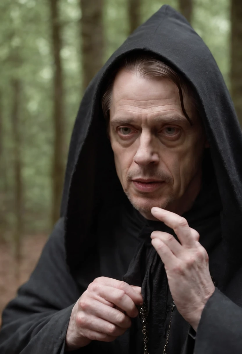 Steve Buscemi playing rhe grim reaper