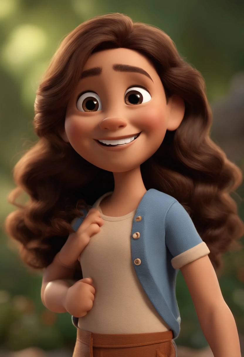 Cartoon character Characters pixar studios 3D a woman and a child who are smiling at the camera, , Child boy with dark blond hair and blue eyes, pele branca de aproximadamente 1 ano, Mulher de 30 anos, cabelos e olhos castanhos, pele branca, muito bobo olhando, both smiling for the camera. , animation character, Caractere estilizado, animation style rendering, 3D estilizado, Arnold Maya render, 3 d render stylized, toon render keyshot, Personagem 3D, Personagem 3D, 3d rendering stylized, 3 d character render, personagem de desenho animado, Personagem de close up, Pose de personagem, (Estilo Pixar) (master part:1.2) (Bokeh) (best quality) (pele detalhada) (textura detalhada) (8k) (argila) (Cinematic lighting) (foco nítido