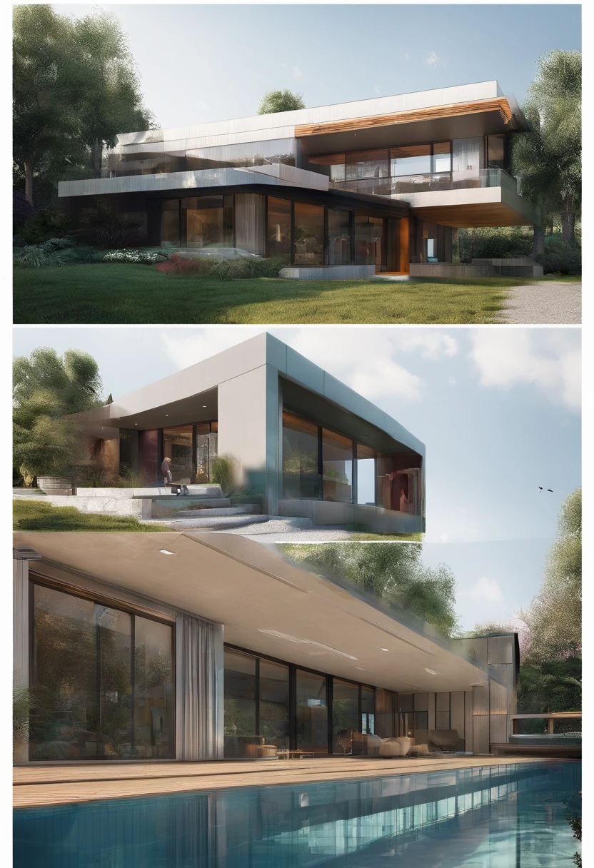 Digital twins,Smart Campus,Unreal 5, PBR material, Cubism, Verism, cinematic lighting, ray tracing, reflection light, f/16, Wide-Angle, lens flare, wide shot, UHD, masterpiece, super detail, best quality, award winning, 16k
