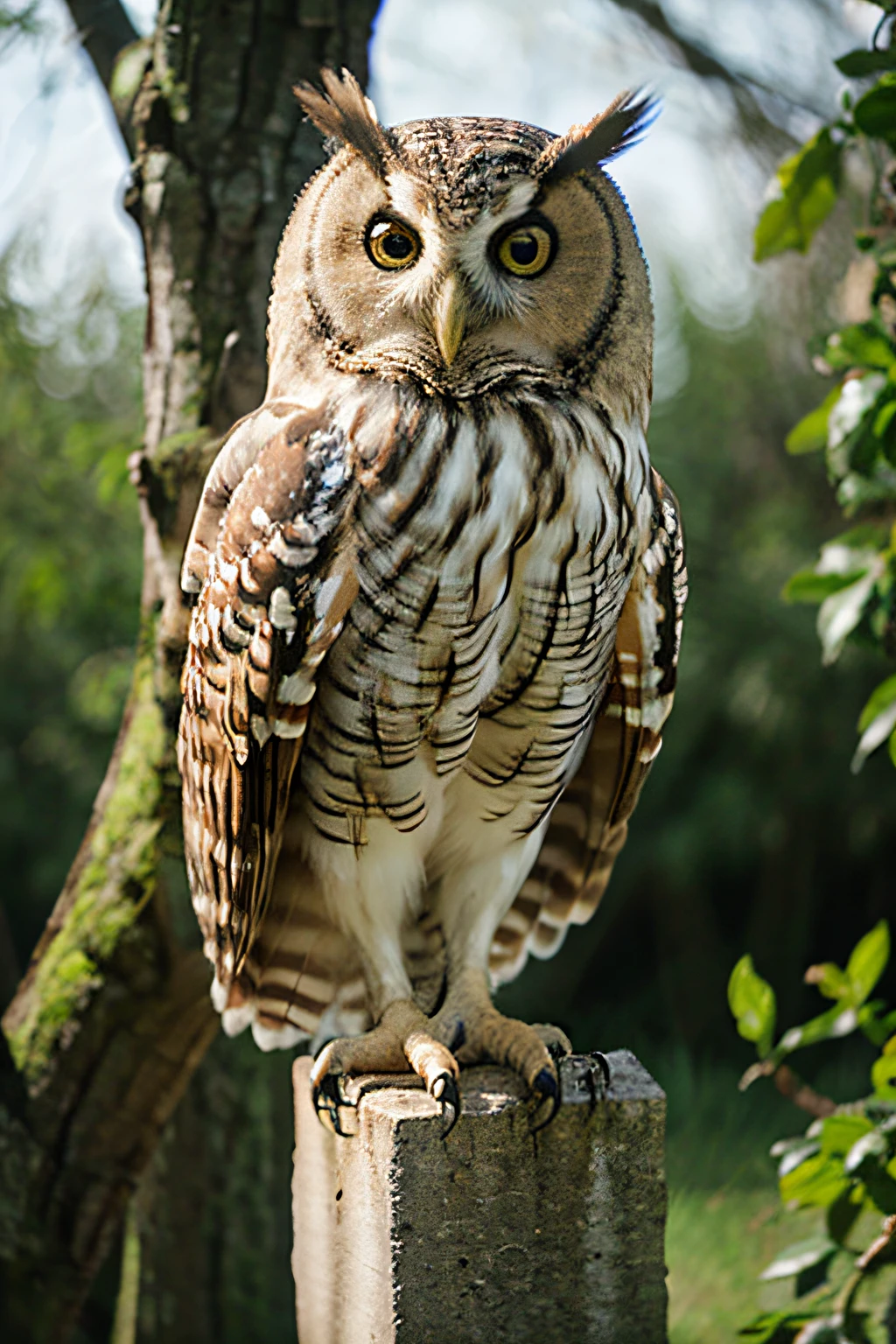 owl talking