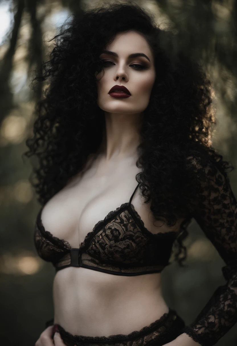 Pale-skinned girl, Pelo largo negro con flequillo, cintura delgada, muslos gruesos, big  boobs, Paquete de abdominales de seis, piernas tonificadas, biceped,Goth makeup, delineador negro, Young girl, Cuerpo atractivo, Cuerpo caliente, muslos gruesos, cintura muy delgada, Paquete de abdominales de seis, labios gruesos,desnuda