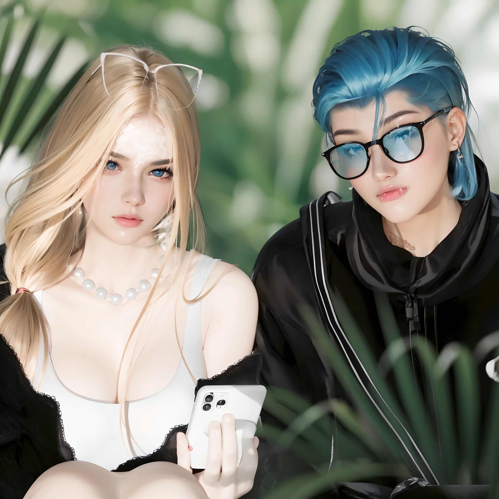 Highly detailed facial and skin texture、A detailed eye, big boobs, big breast, best quality, highly detailed, masterpiece, highlight hair,