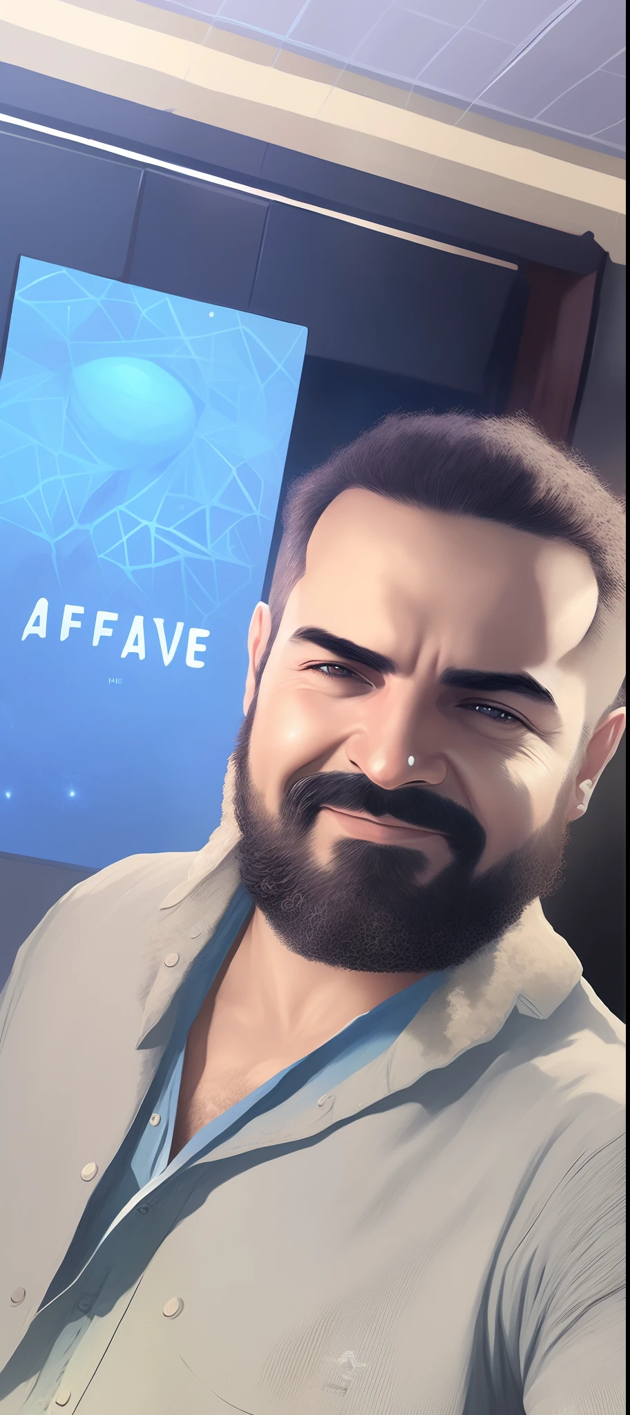 arafe is a man with a beard and a beard, Henry Alvim Correa, aseprite, by Matteo Pérez, guillem h. pongiluppi, by Alejandro Obregón, by Ceferí Olivé, alexandre ferra, pepe moreno, inspired by Giuseppe Abbati, by Felipe Seade