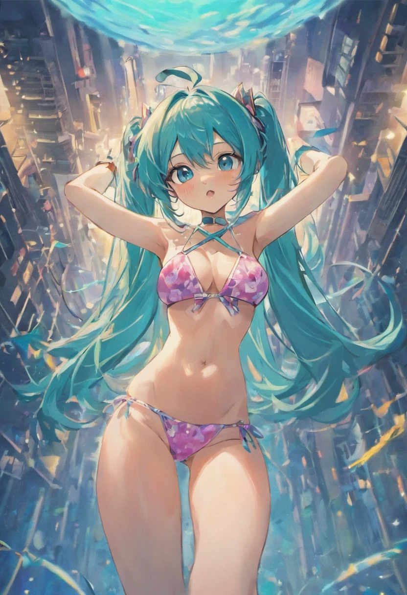 miku hatsune The bikini huge tit