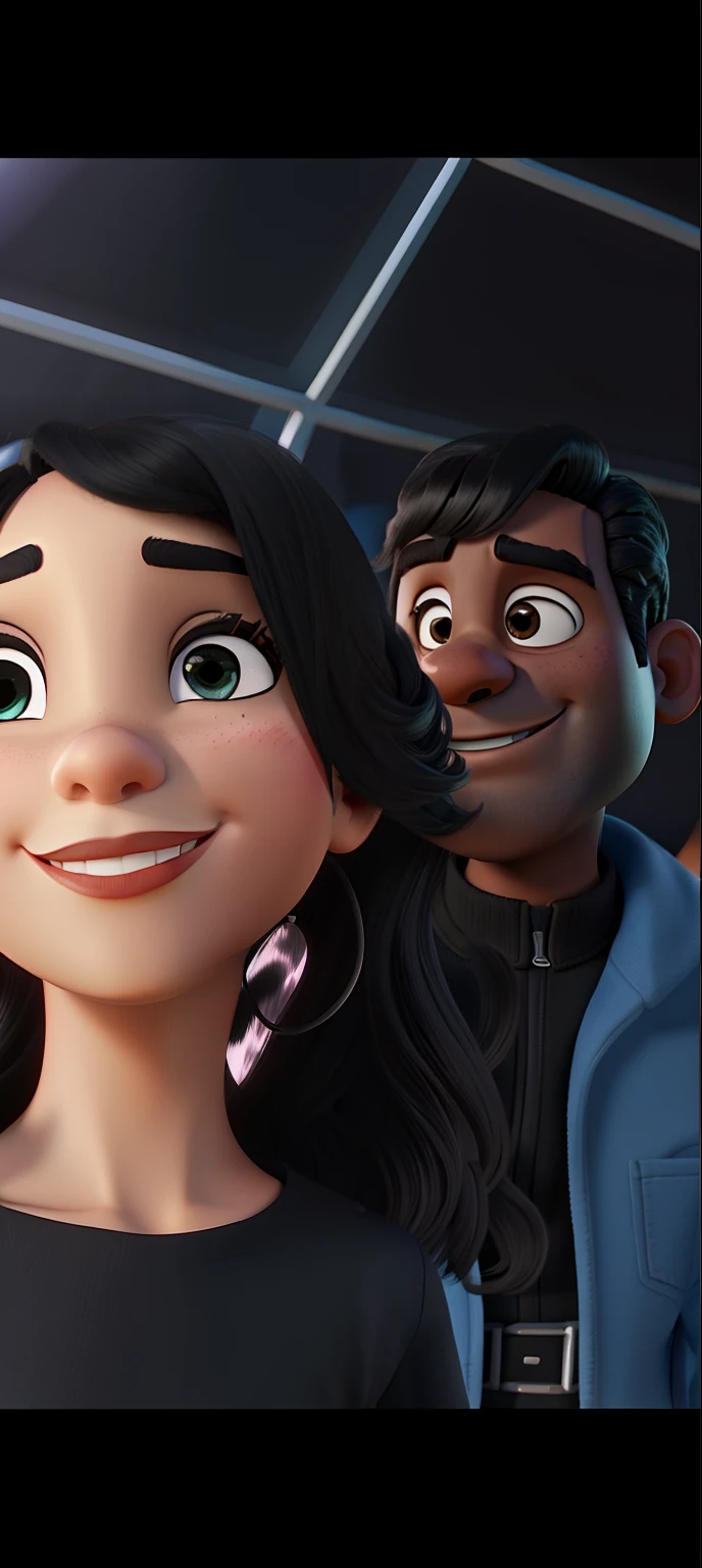 CASAL NEGRO ESTILO DINEY PIXAR. ALTA QUALIDADE MELHOR QUALIDADE